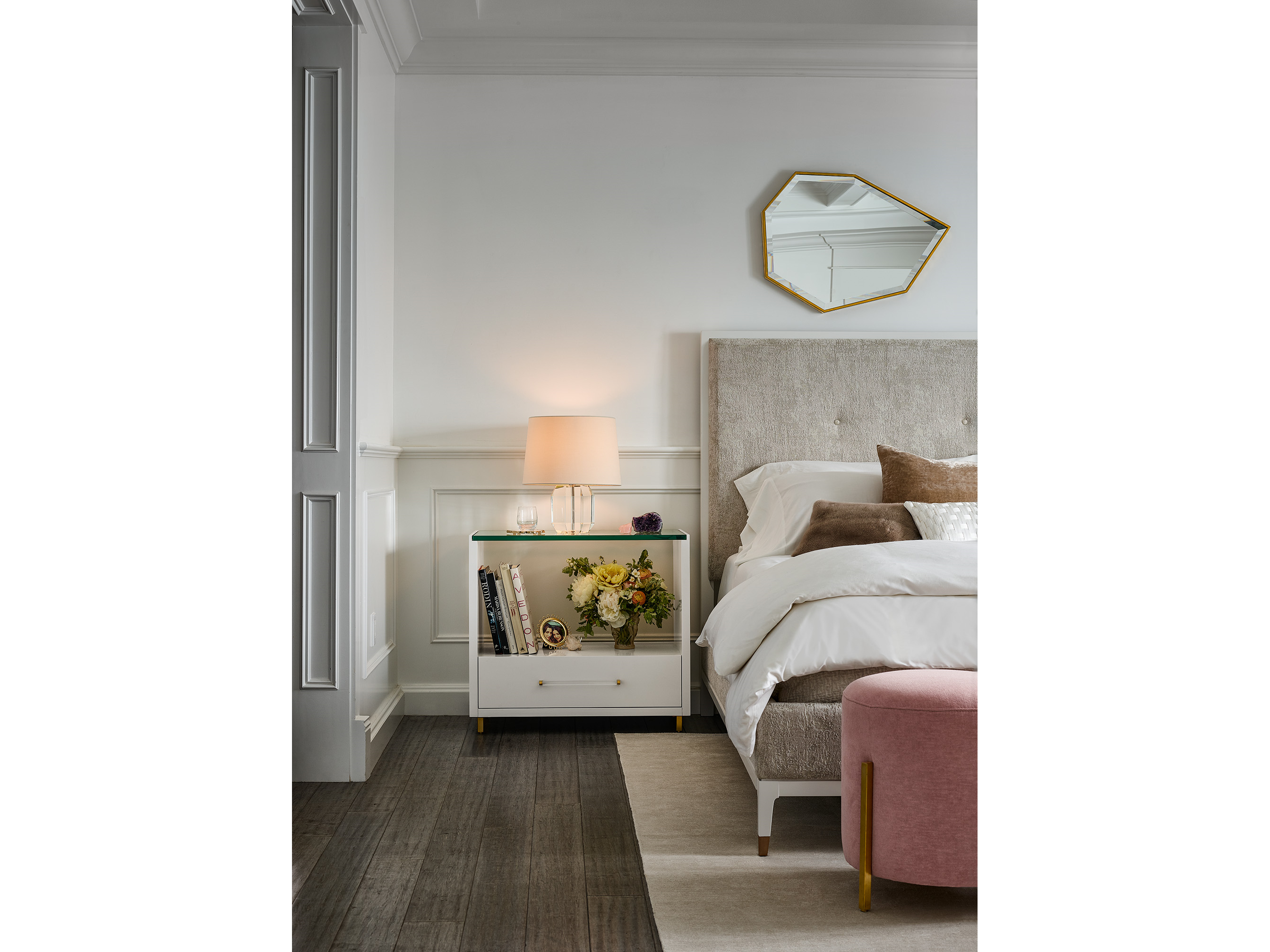 Peony Nightstand Room Scene