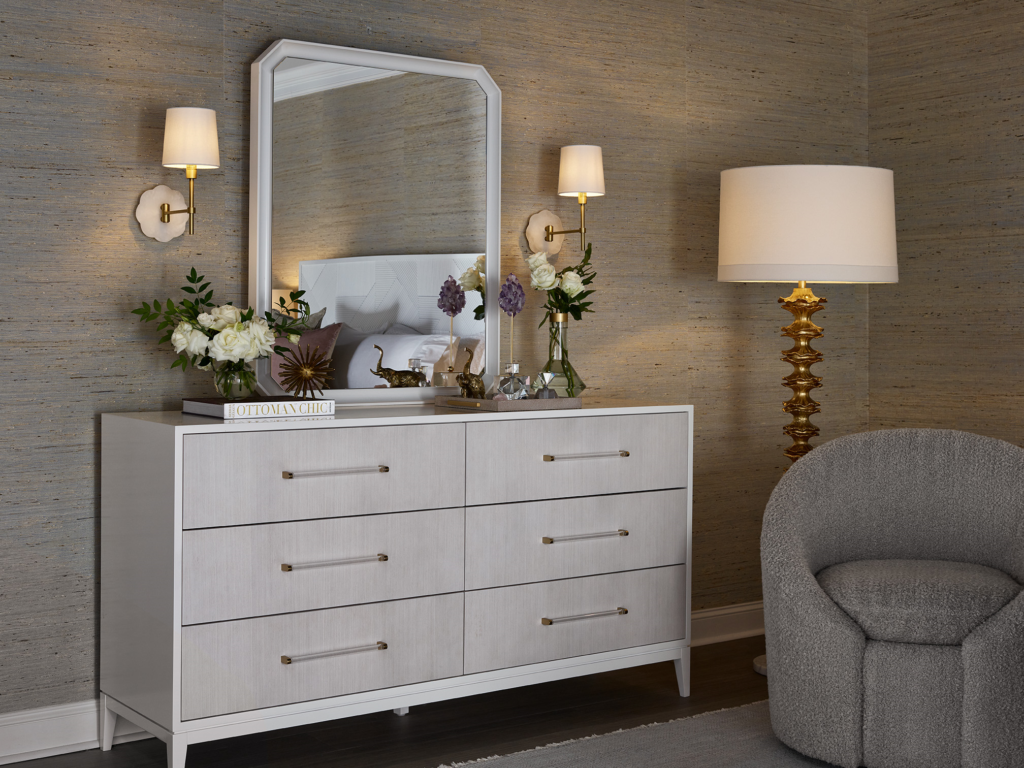 Brentwood Dresser Room Scene