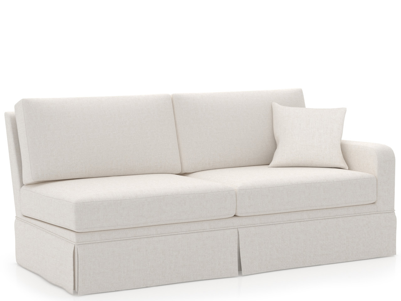 Filmore Skirted Loveseat RAF- Special Order Room Scene