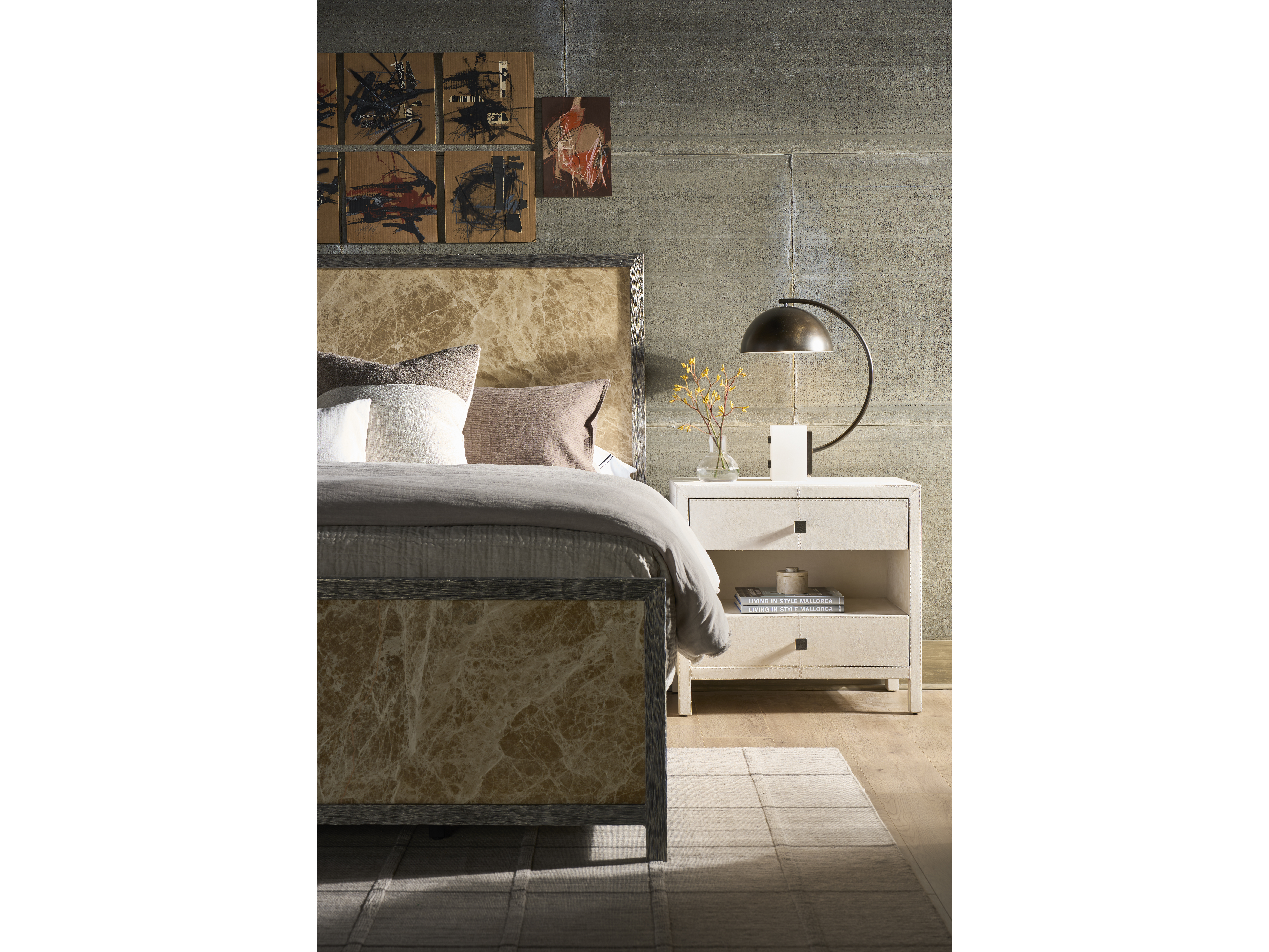 Lira Nightstand Room Scene