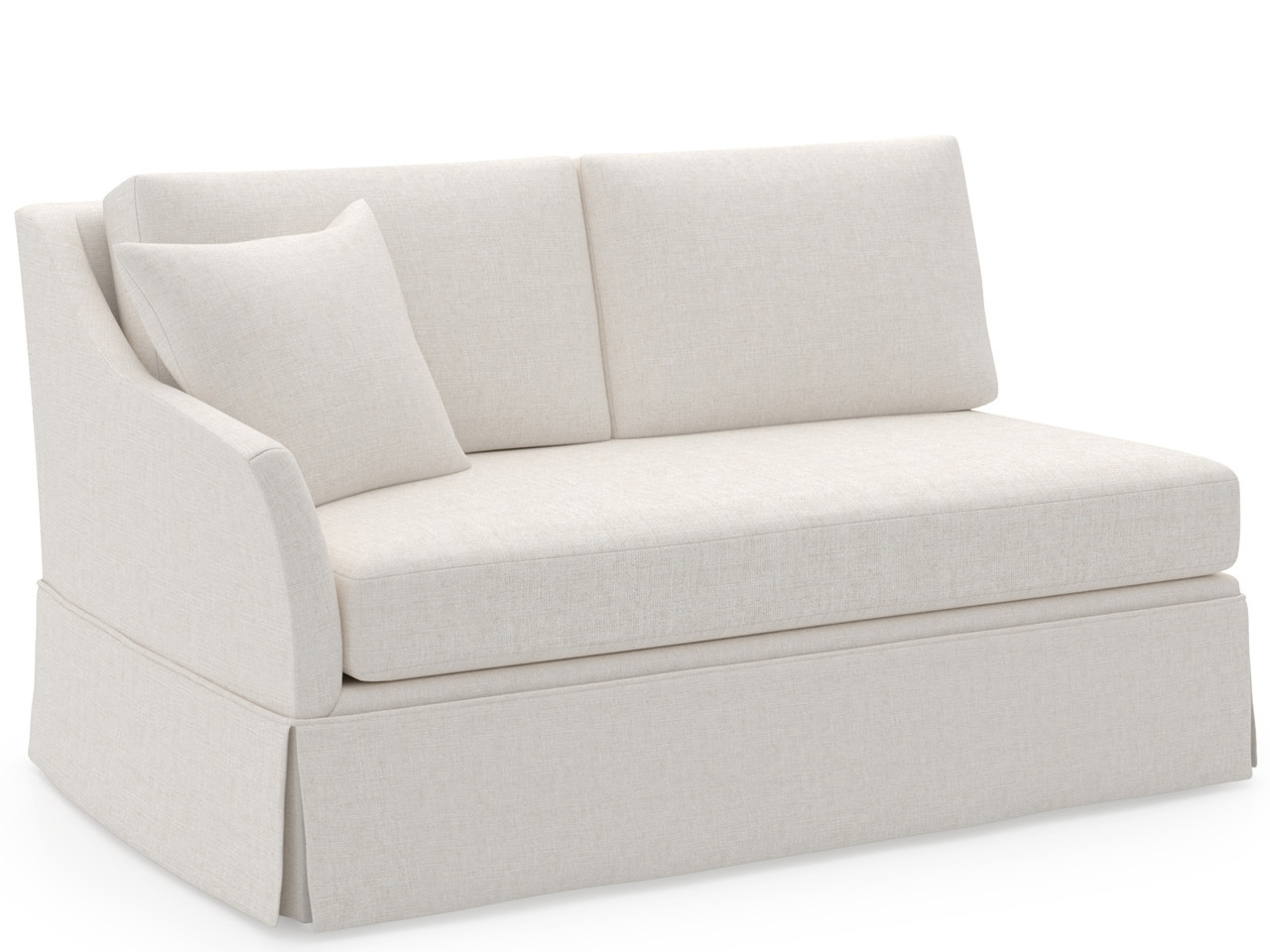 Madison Skirted Loveseat LAF - Special Order Room Scene