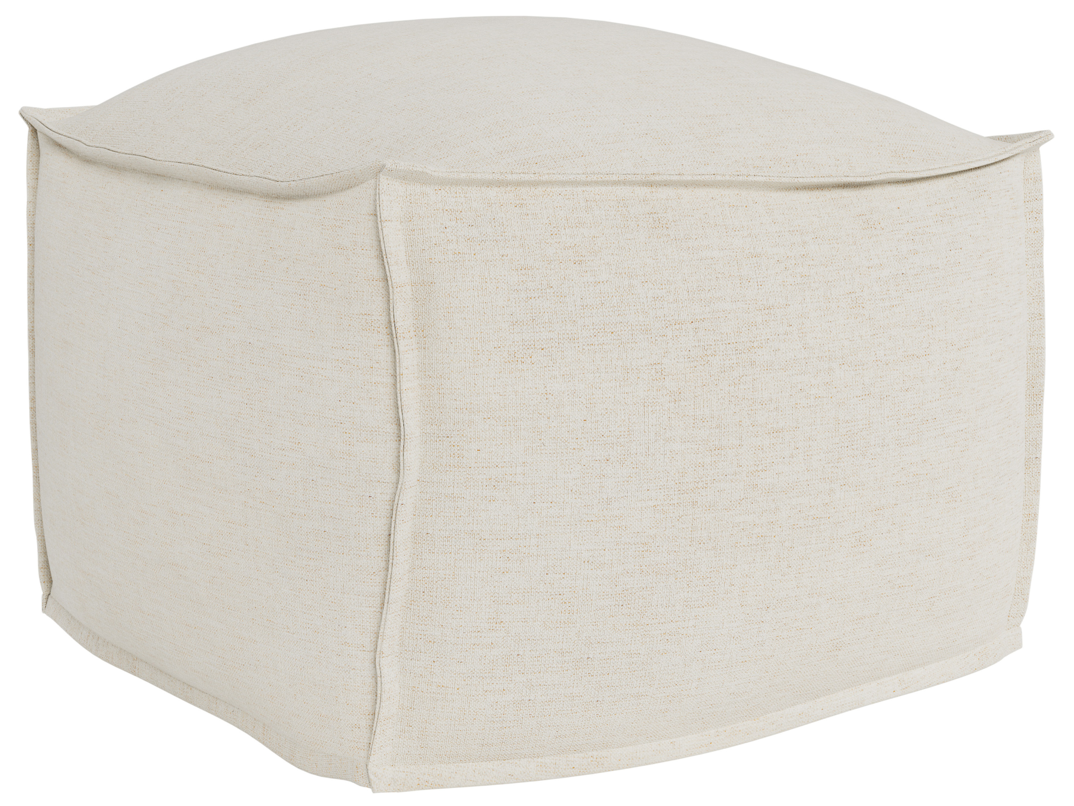 Bottega Ottoman Pouf - Special Order Room Scene