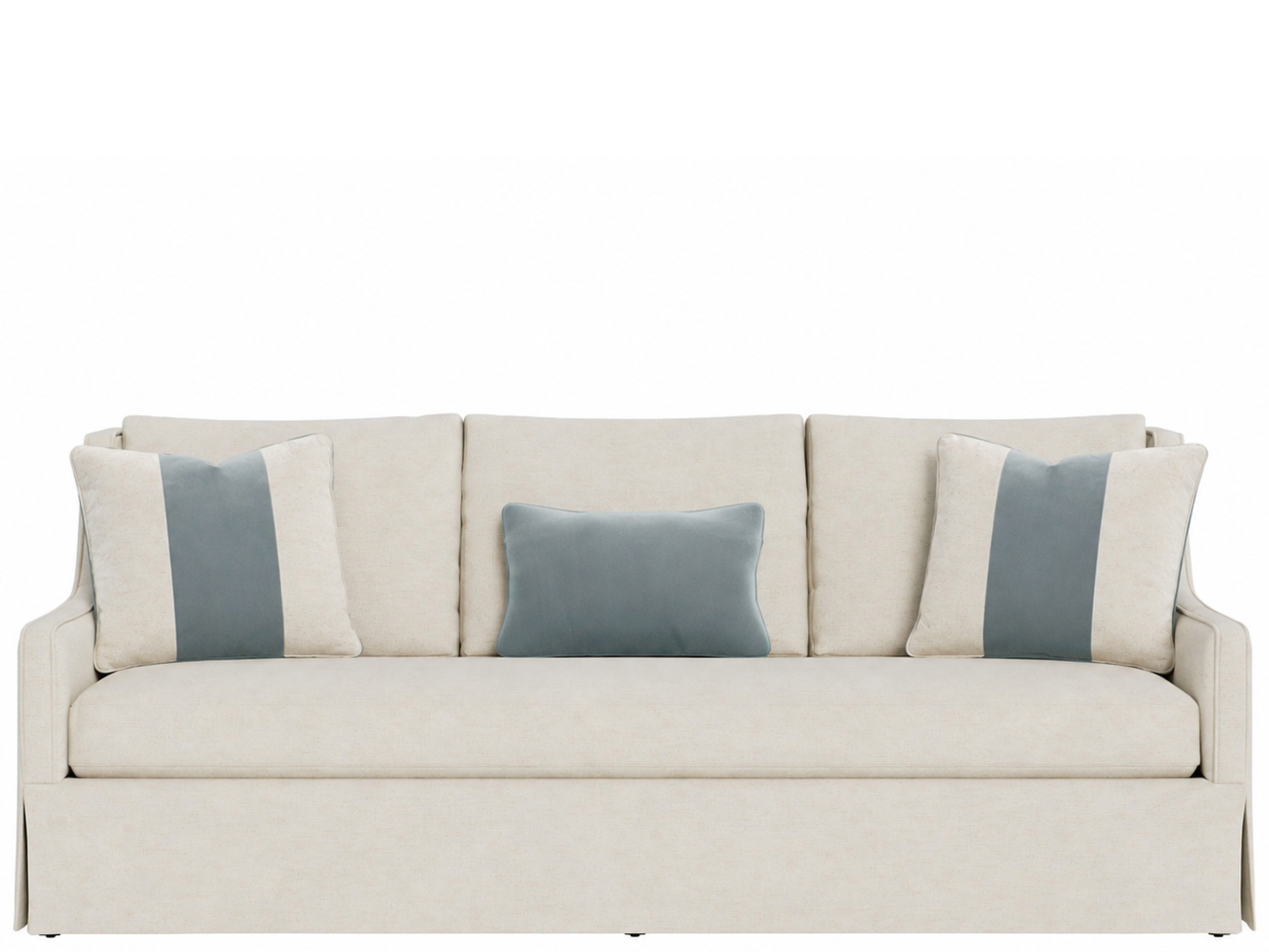 Hudson Skirted Sofa Room Scene