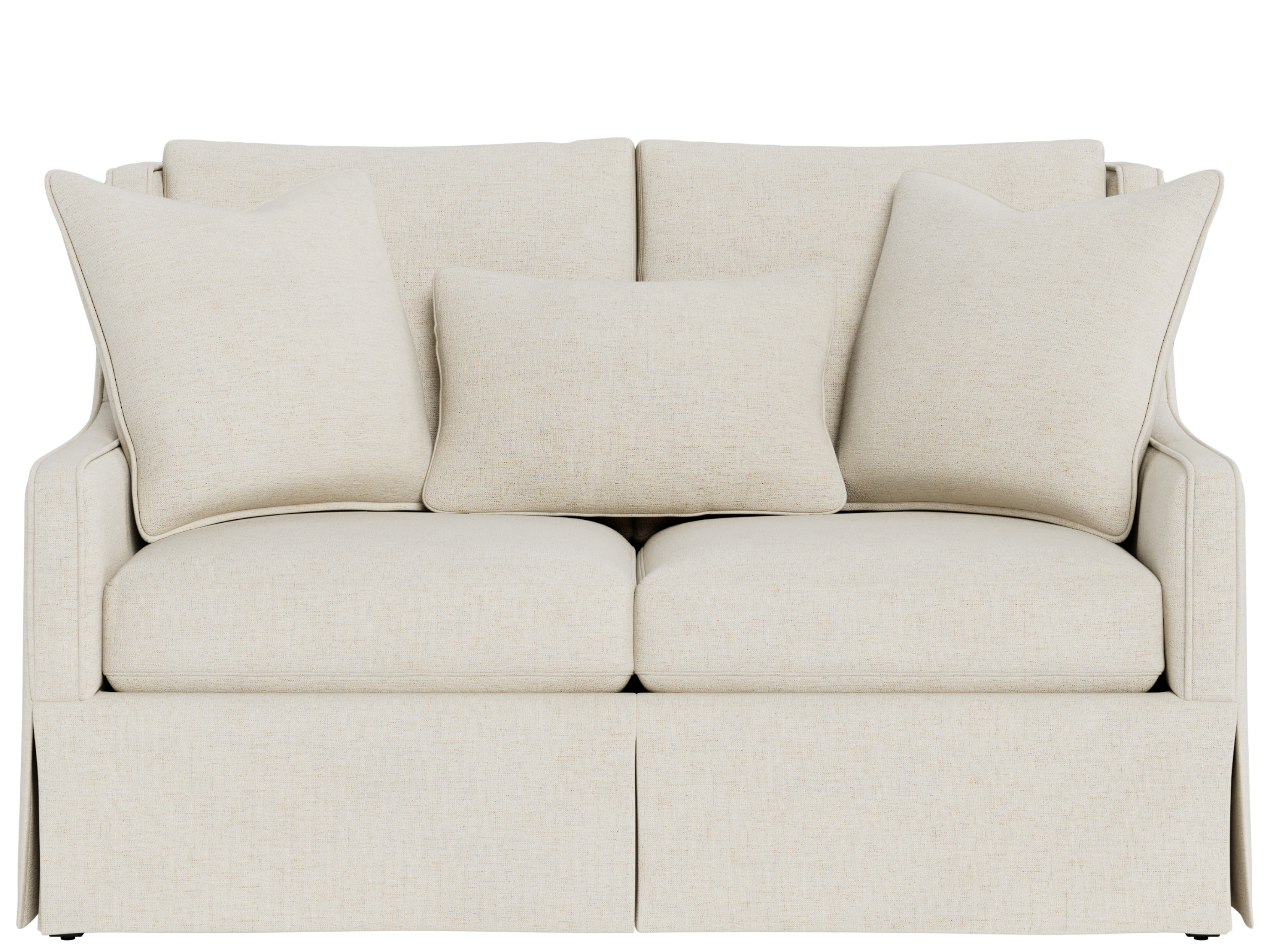 Hudson Skirted Loveseat - Special Order Room Scene