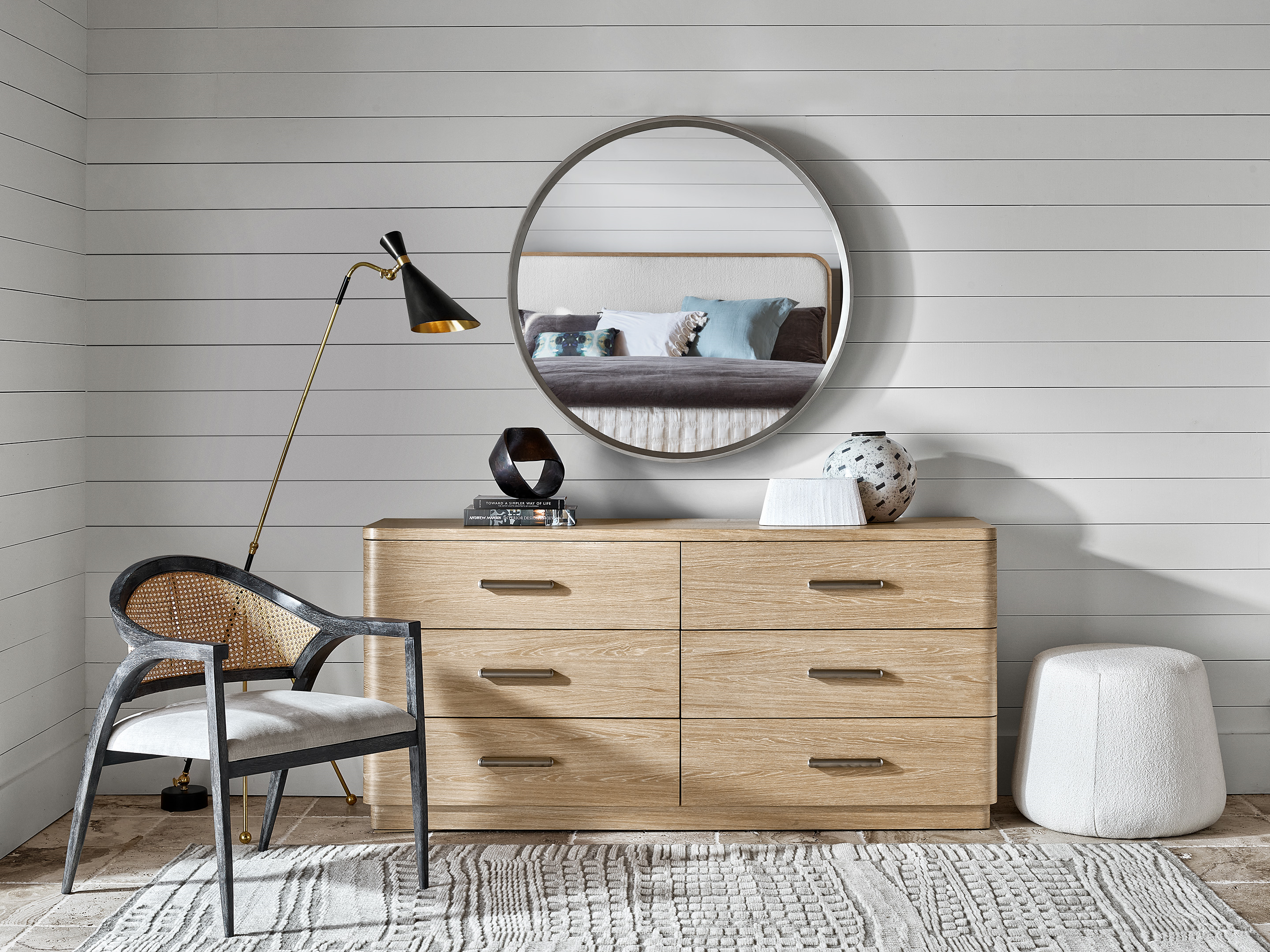 Nomad Six Drawer Dresser Room Scene