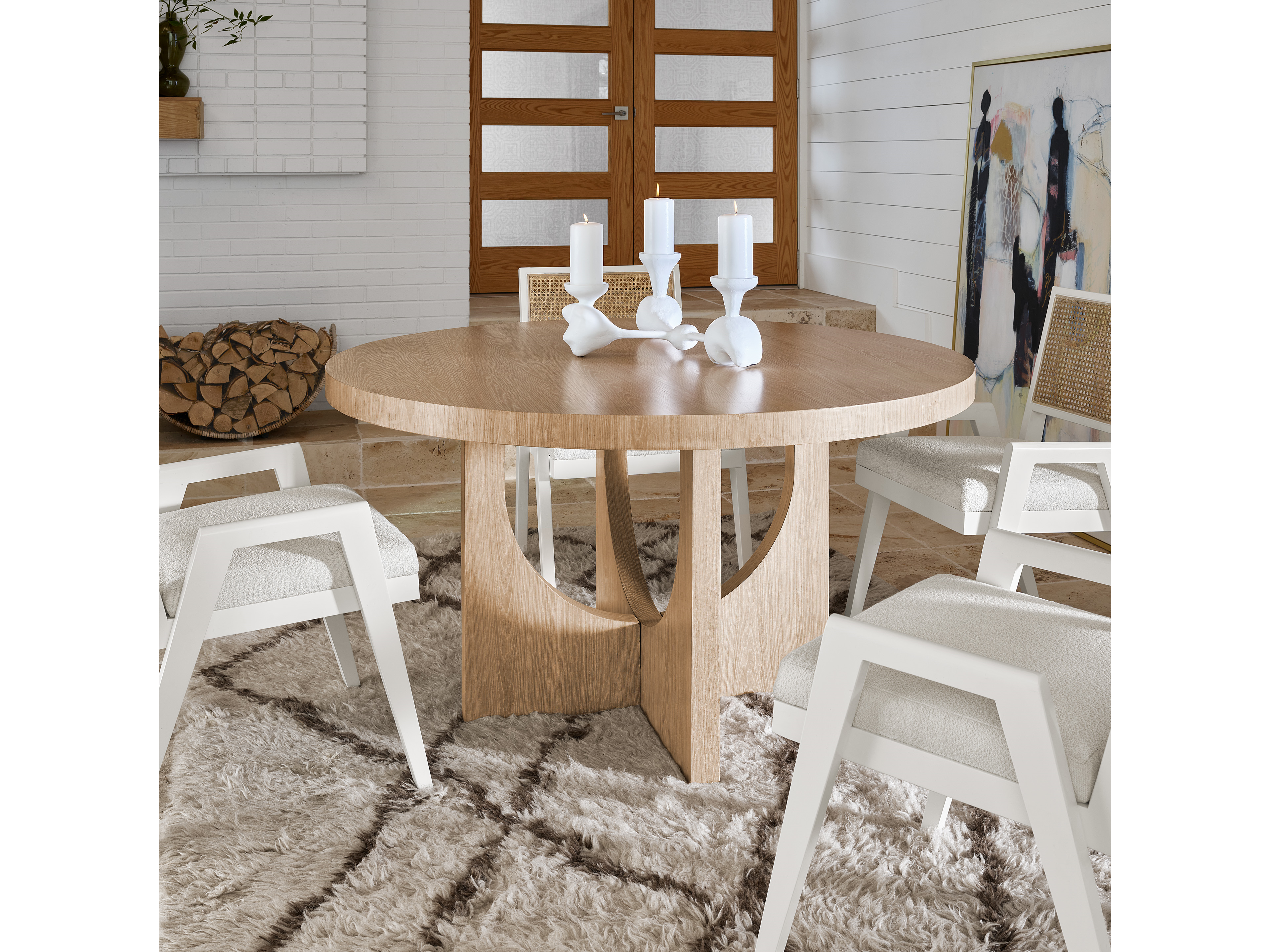 Callon Round Dining Table Room Scene