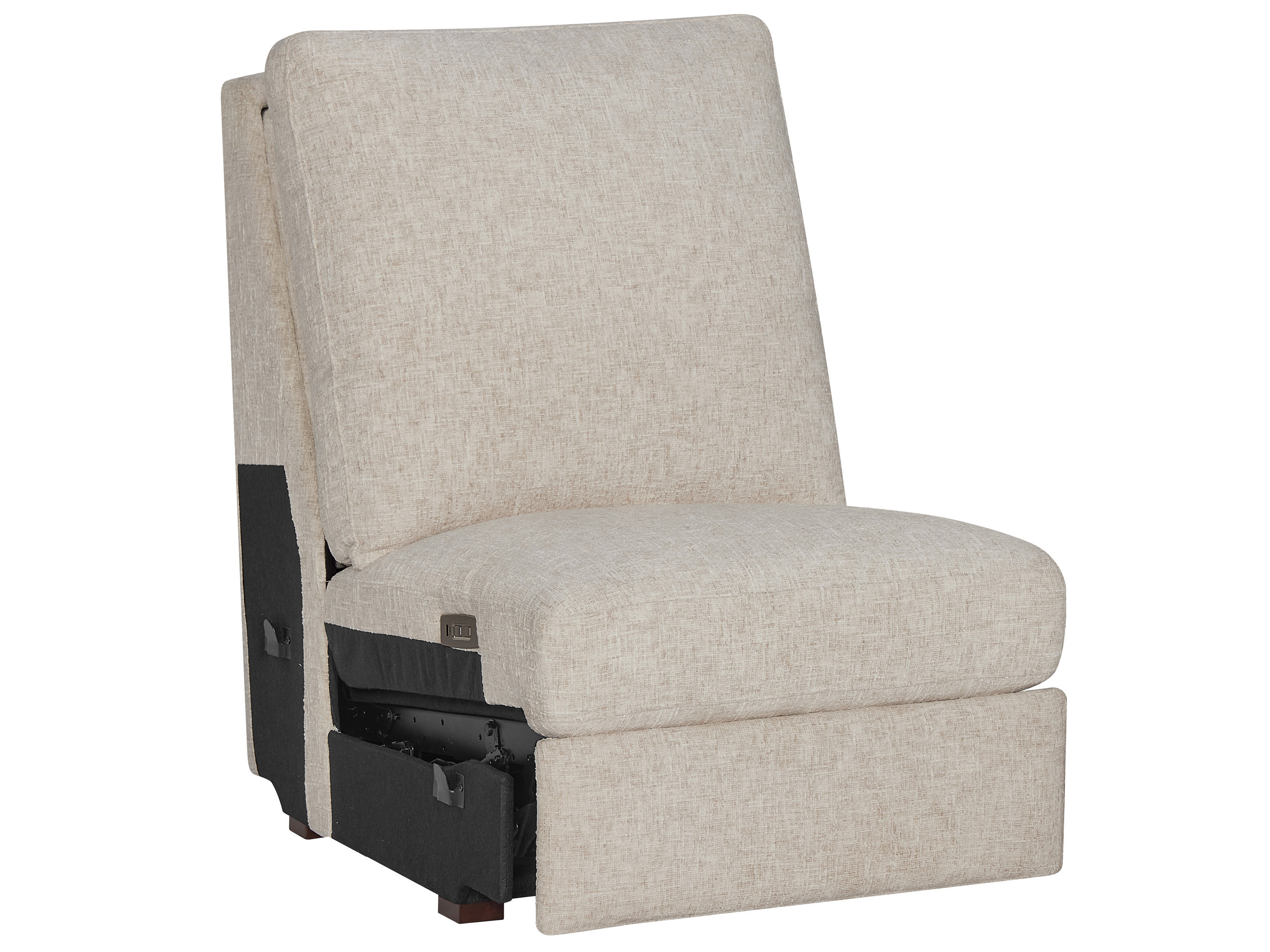 Rhodes Armless Chair Room Scene