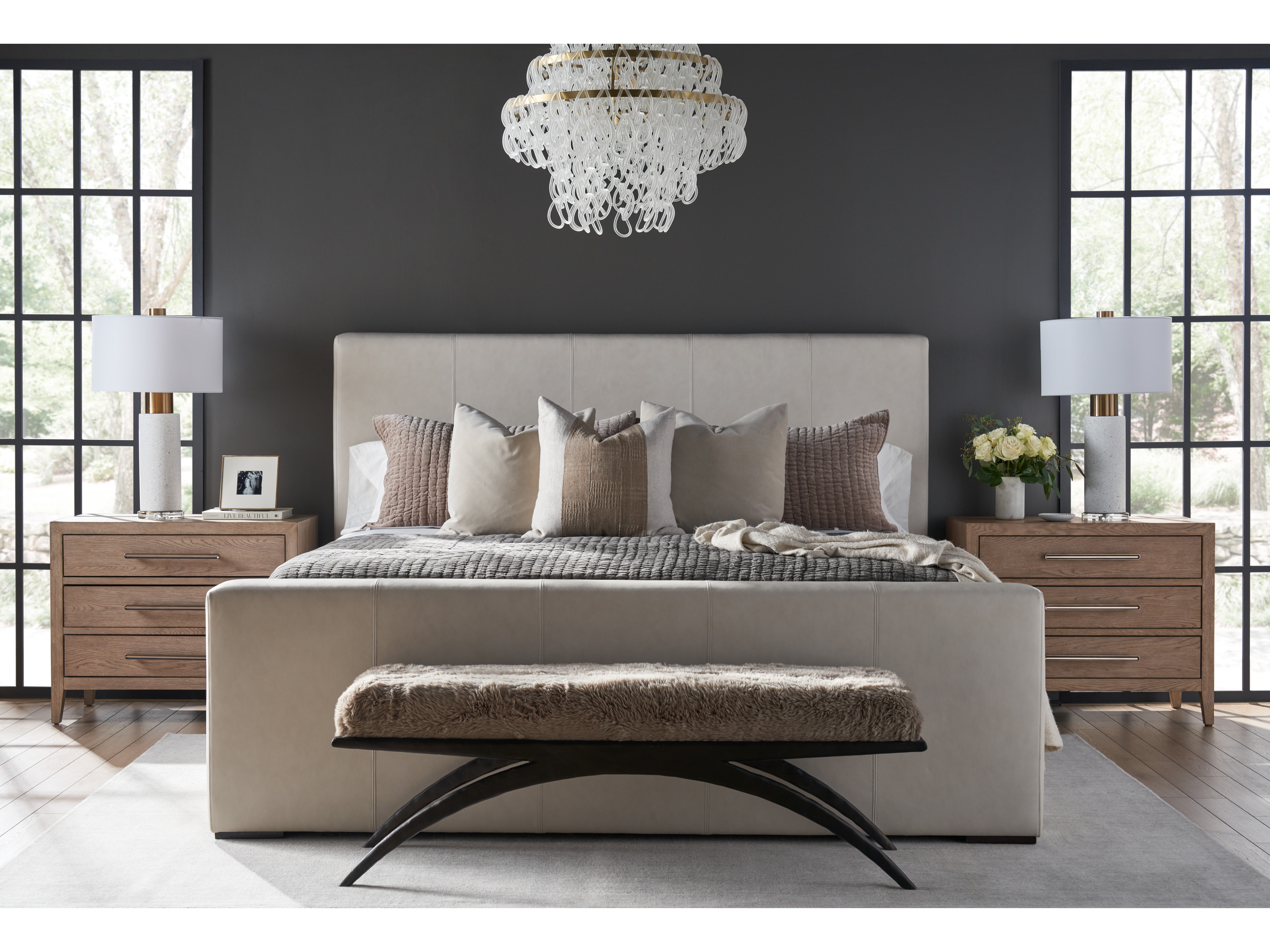Bowie Bed King Room Scene
