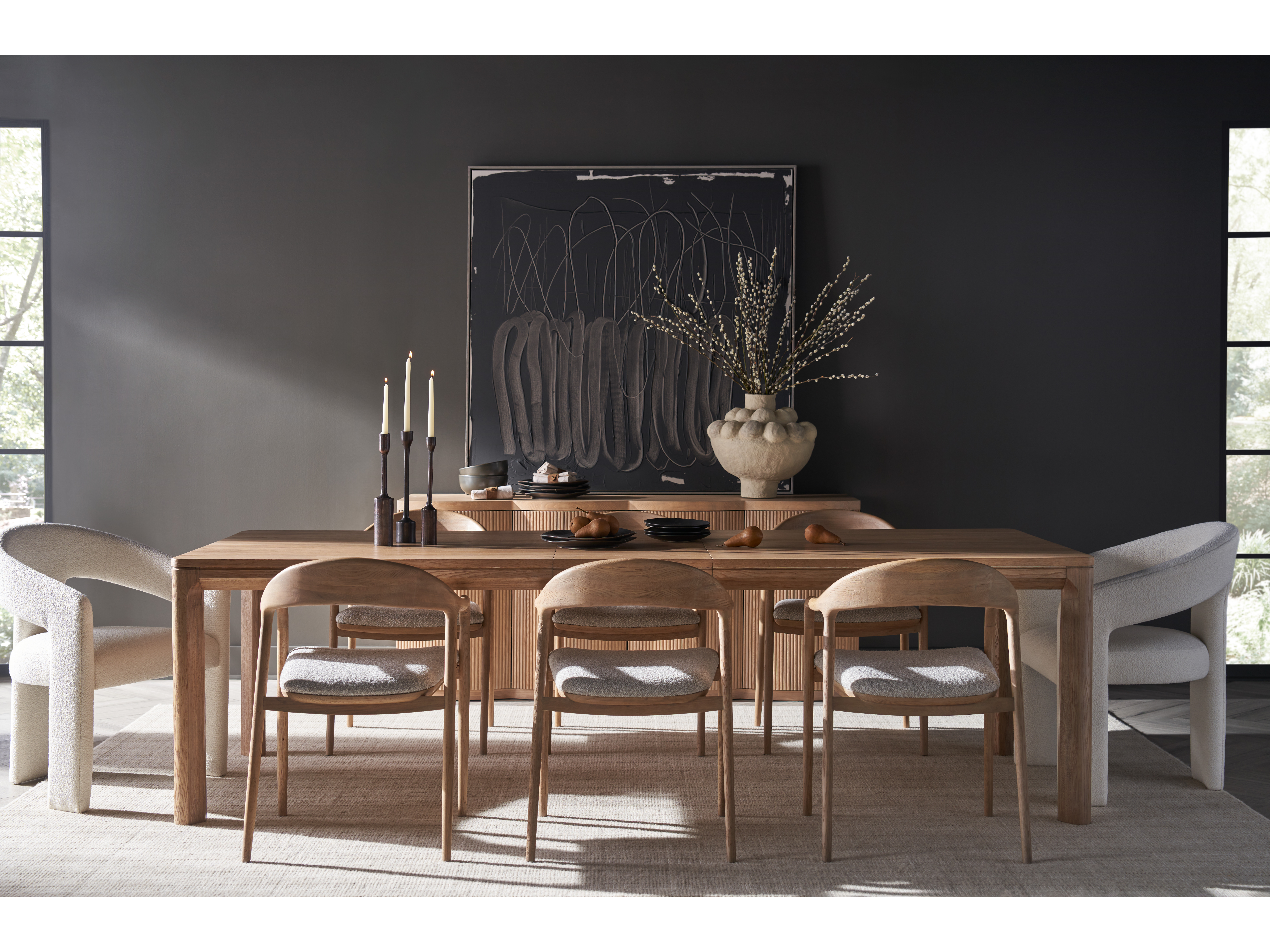 Malone Dining Table Room Scene
