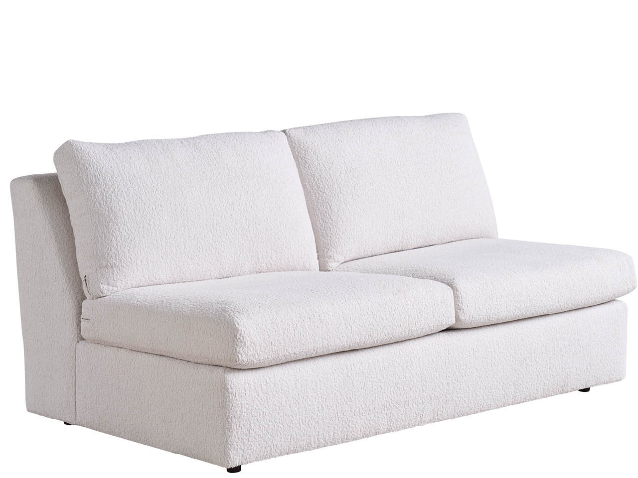 Modern U Choose Armless Loveseat - Special Order Room Scene