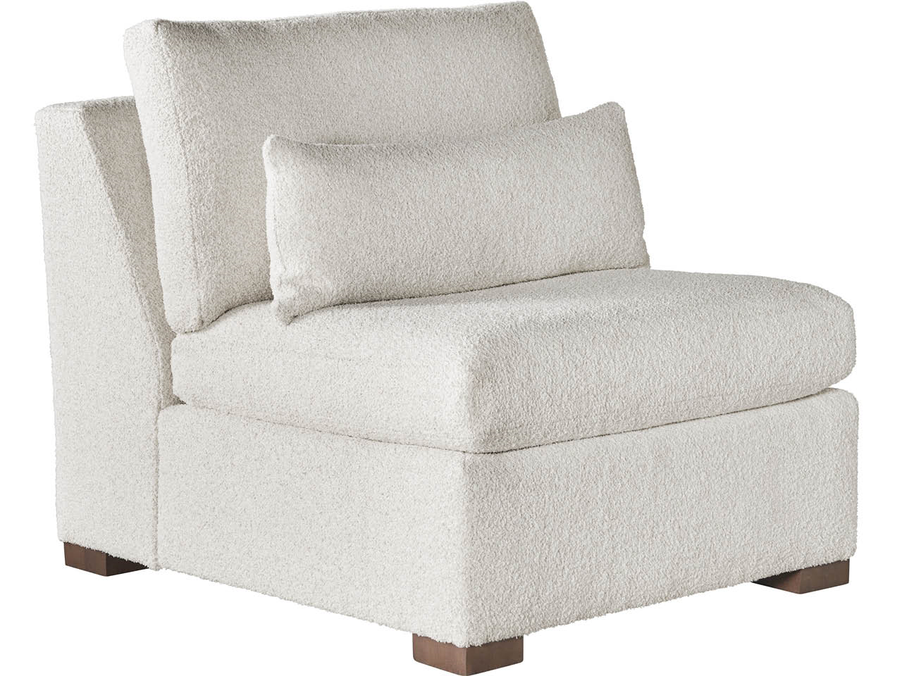 Modern U Choose Luxe Armless Chair - Special Order Room Scene