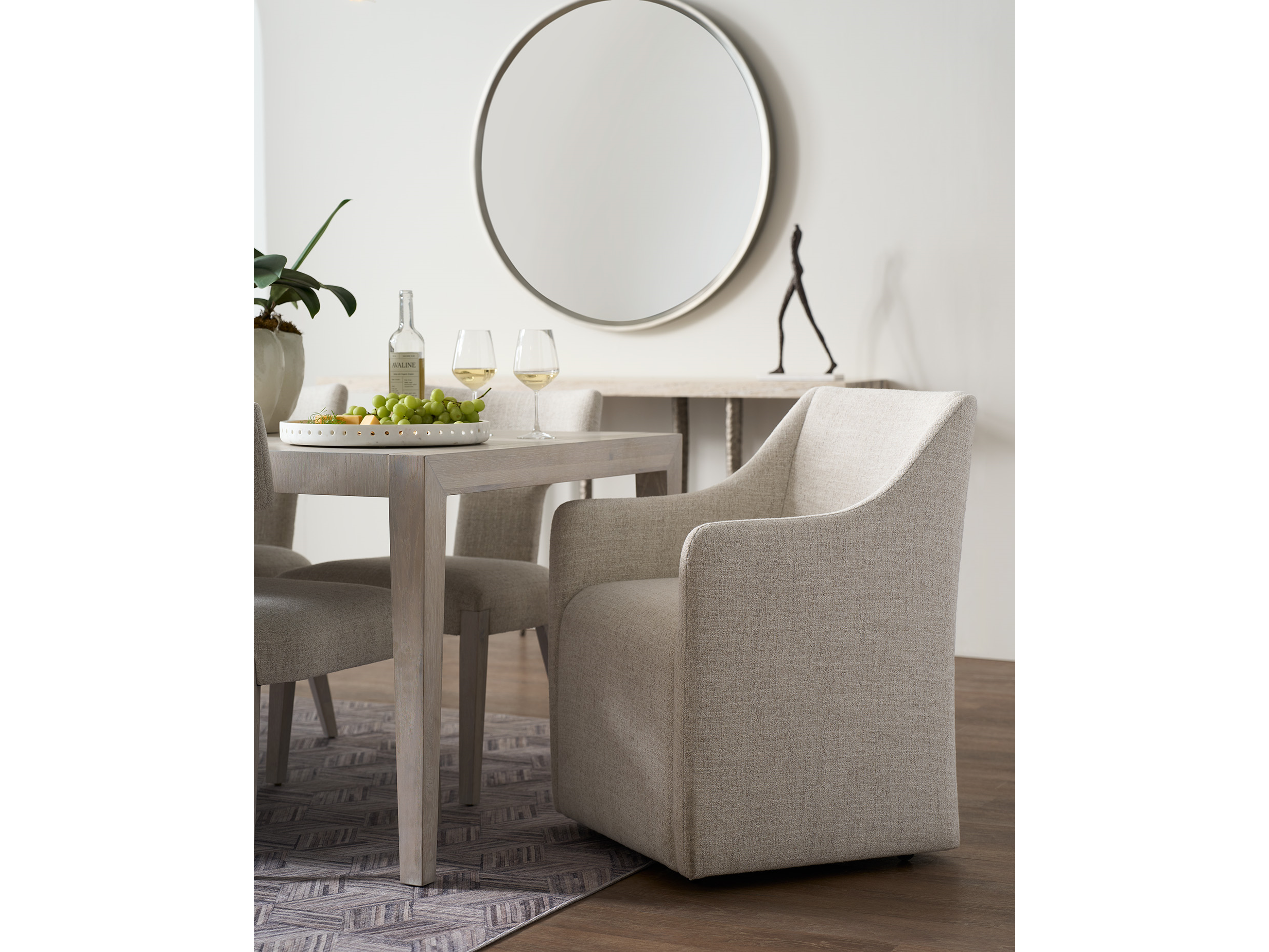 Walsh Upholstered Dining Chair Room Scene