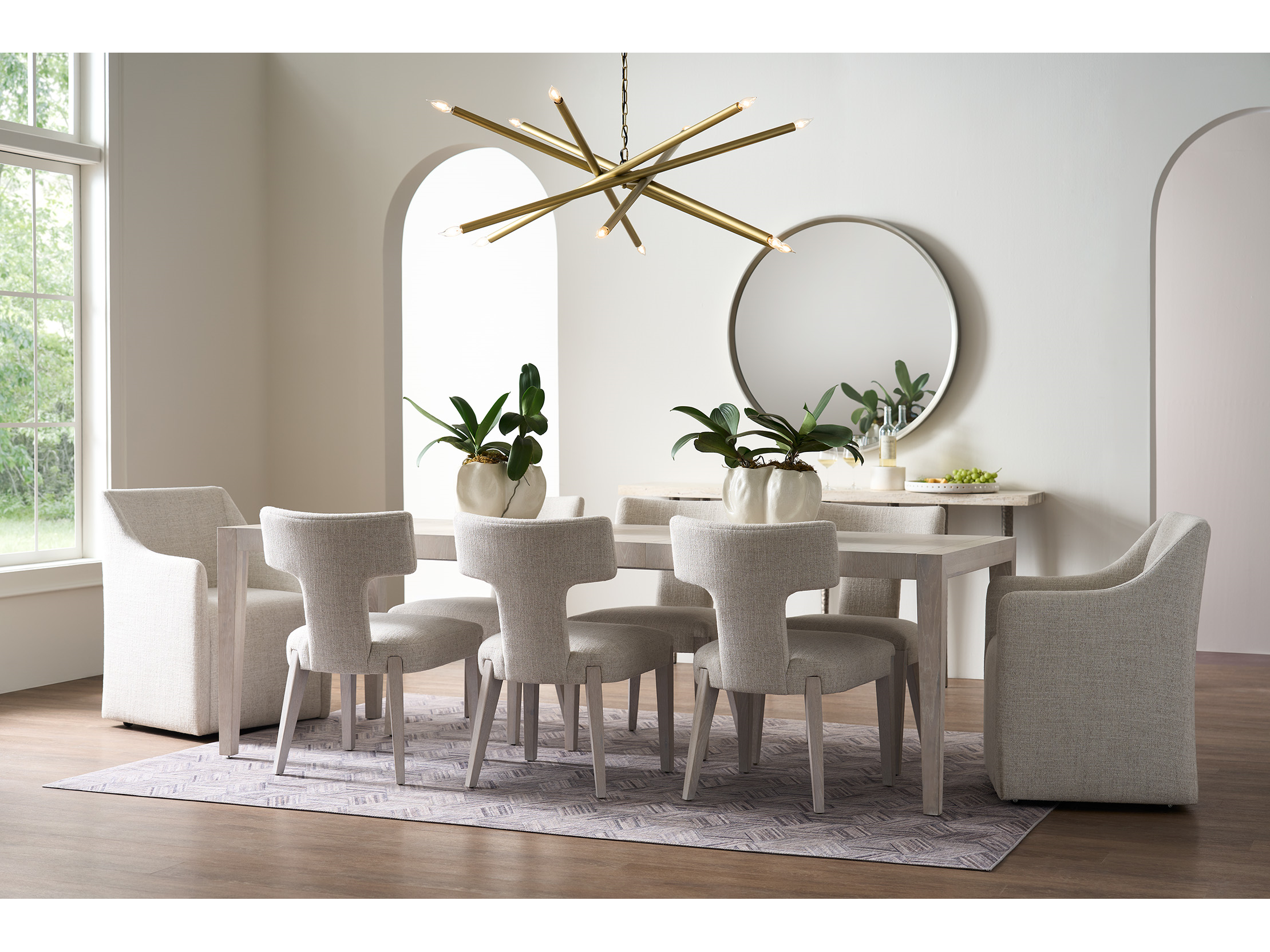 Avaline Dining Table Room Scene