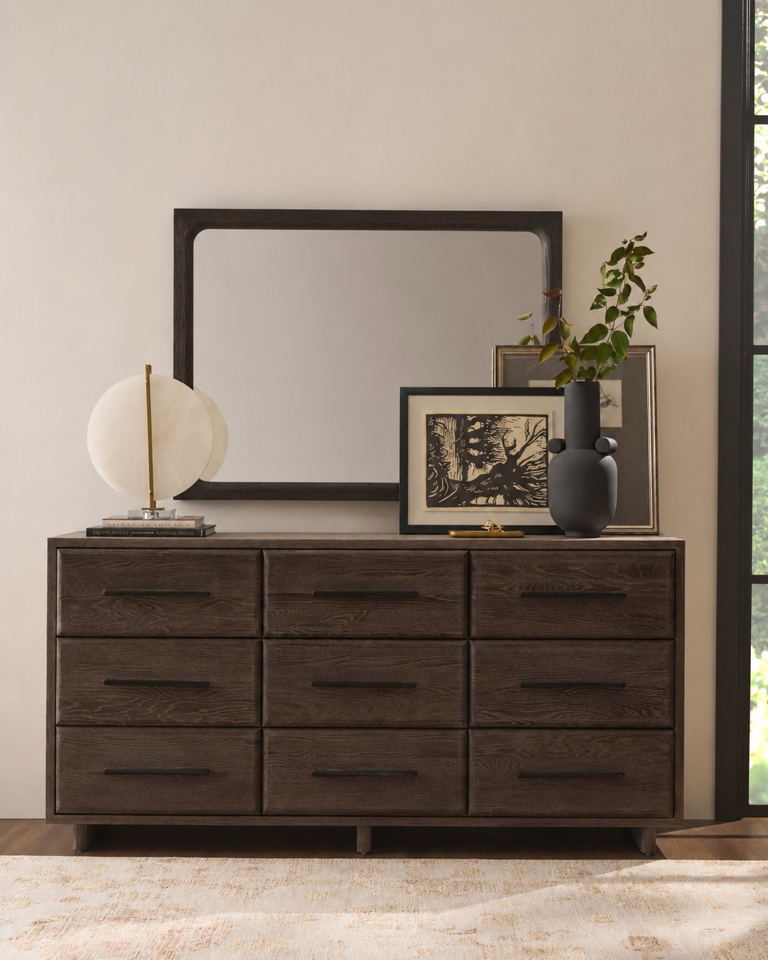 Sable Nine Drawer Dresser Room Scene