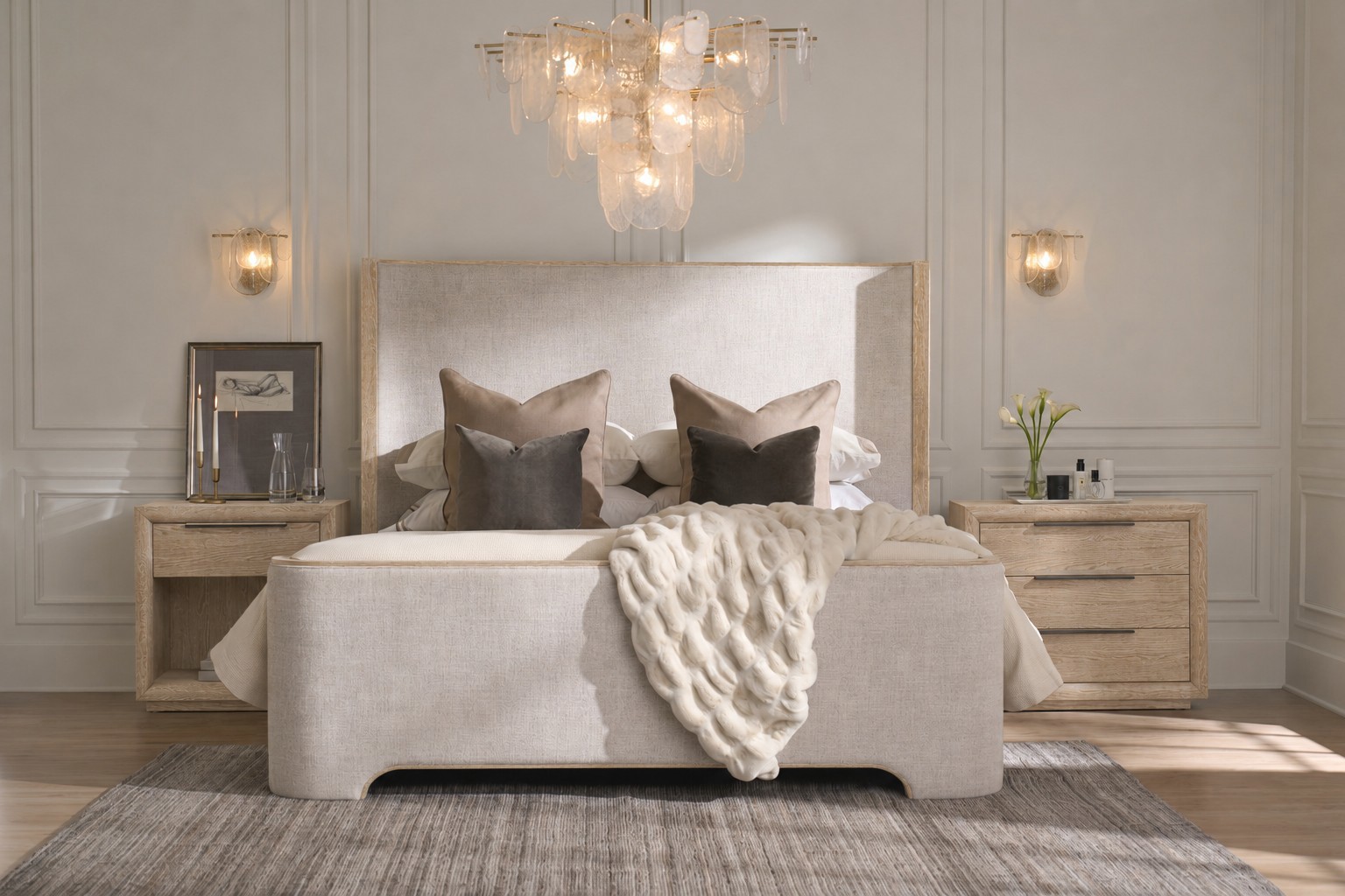 Desert Bed King Room Scene