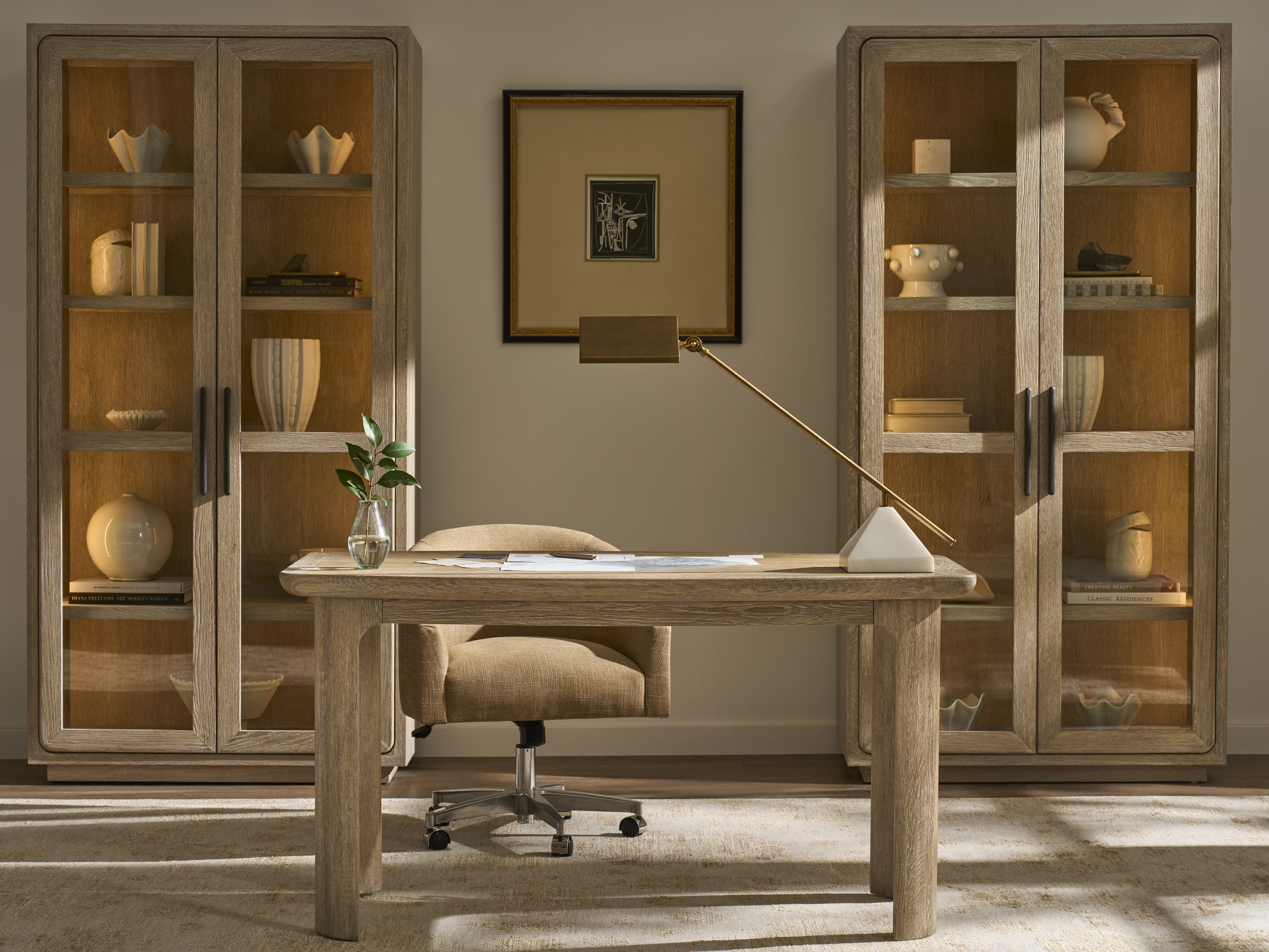 Desert Desk Room Scene
