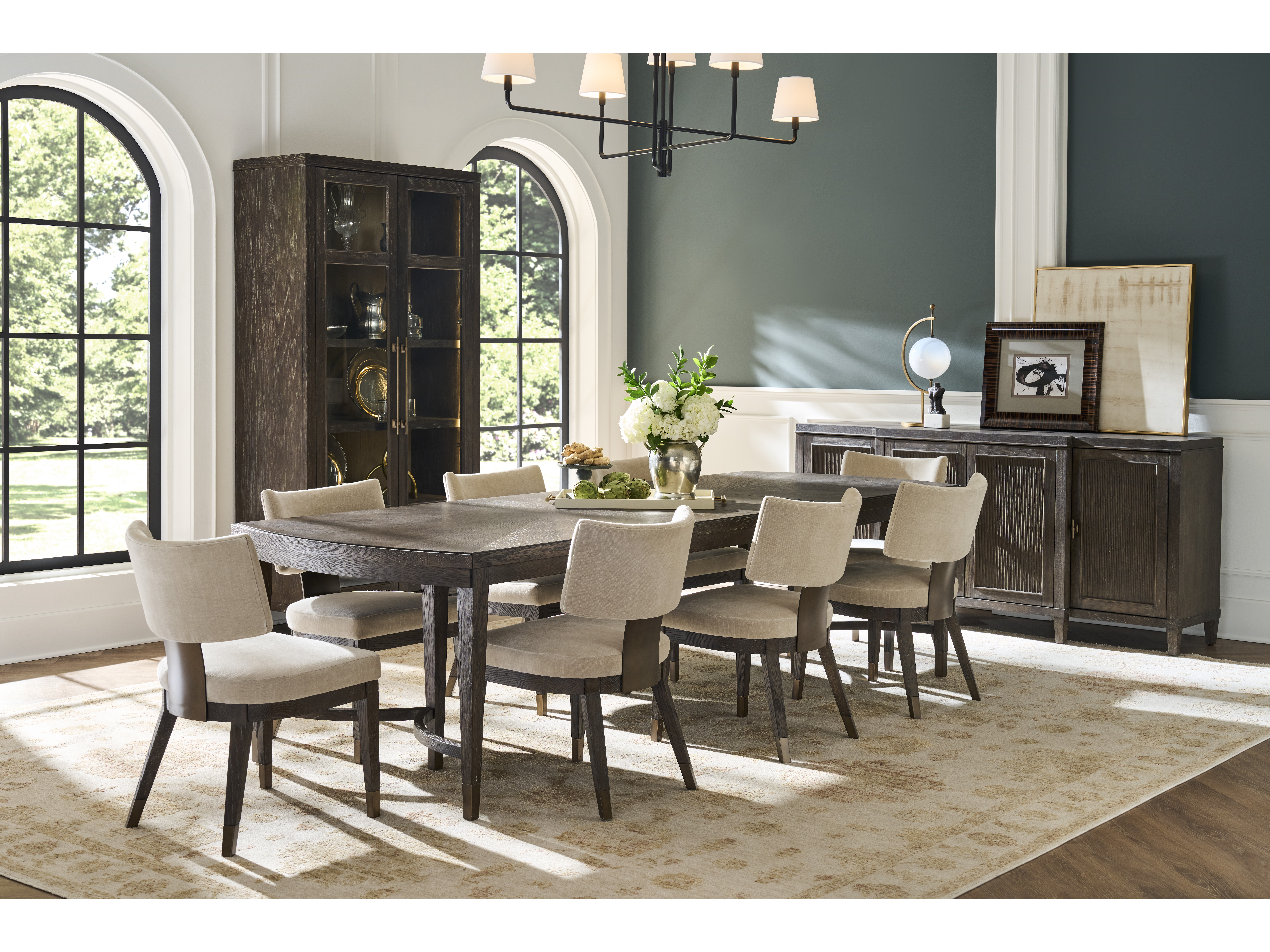 Cocoa Dining Table Room Scene
