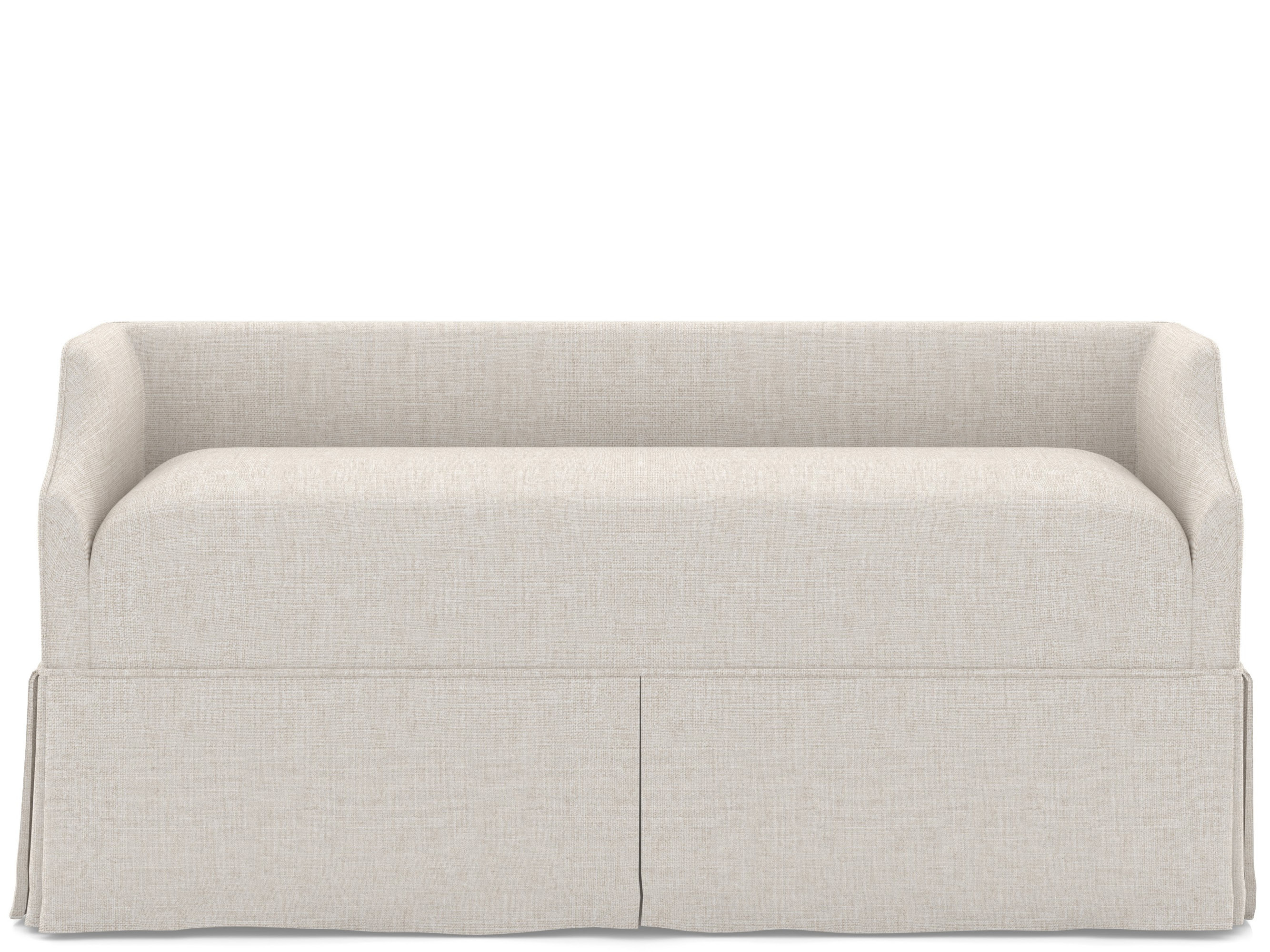 Commons Skirted Bench 56 - Special Order Room Scene