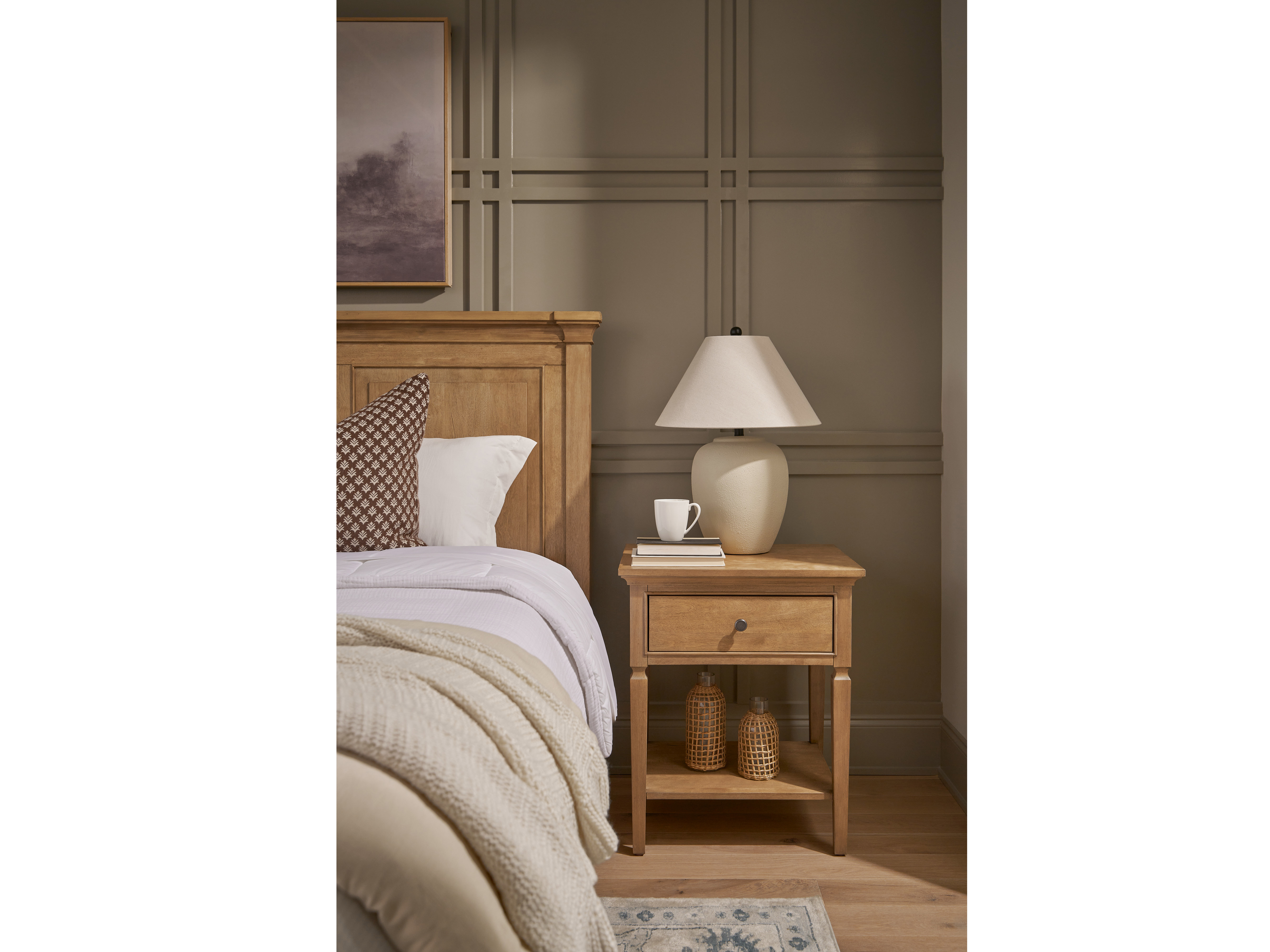 Brindle Nightstand Room Scene