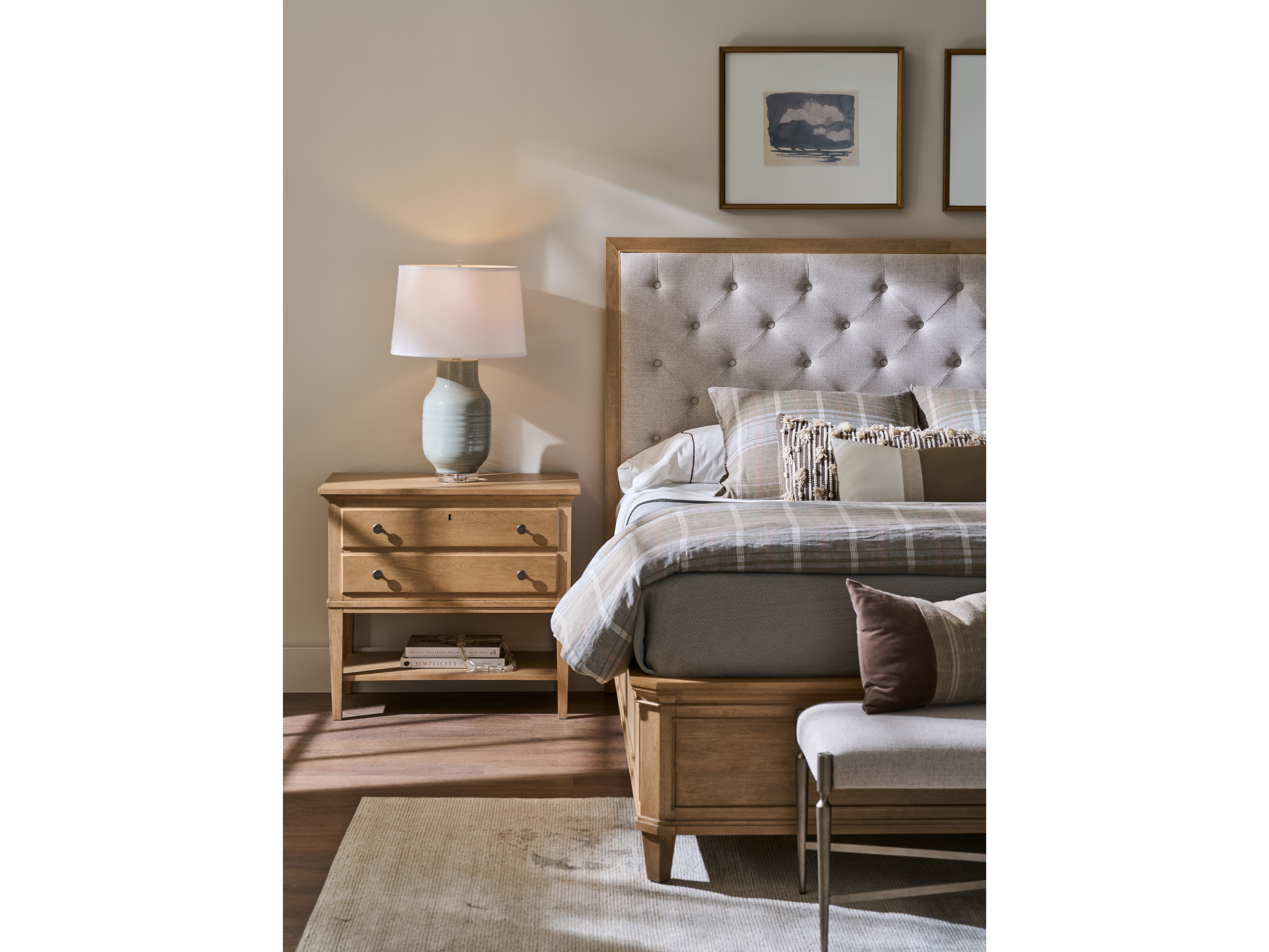 Brindle Nightstand Room Scene