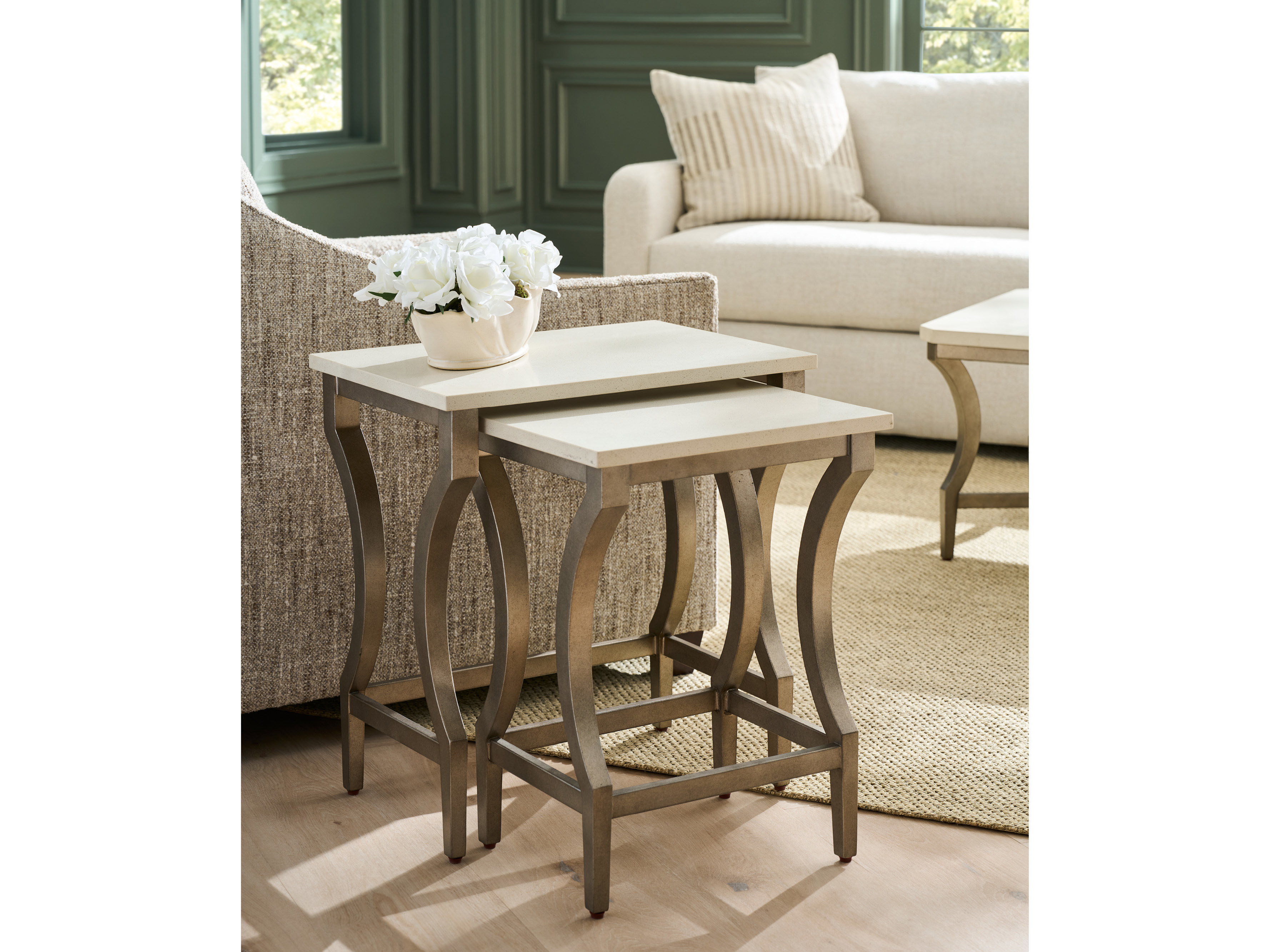 Birchaven Nesting Tables Room Scene