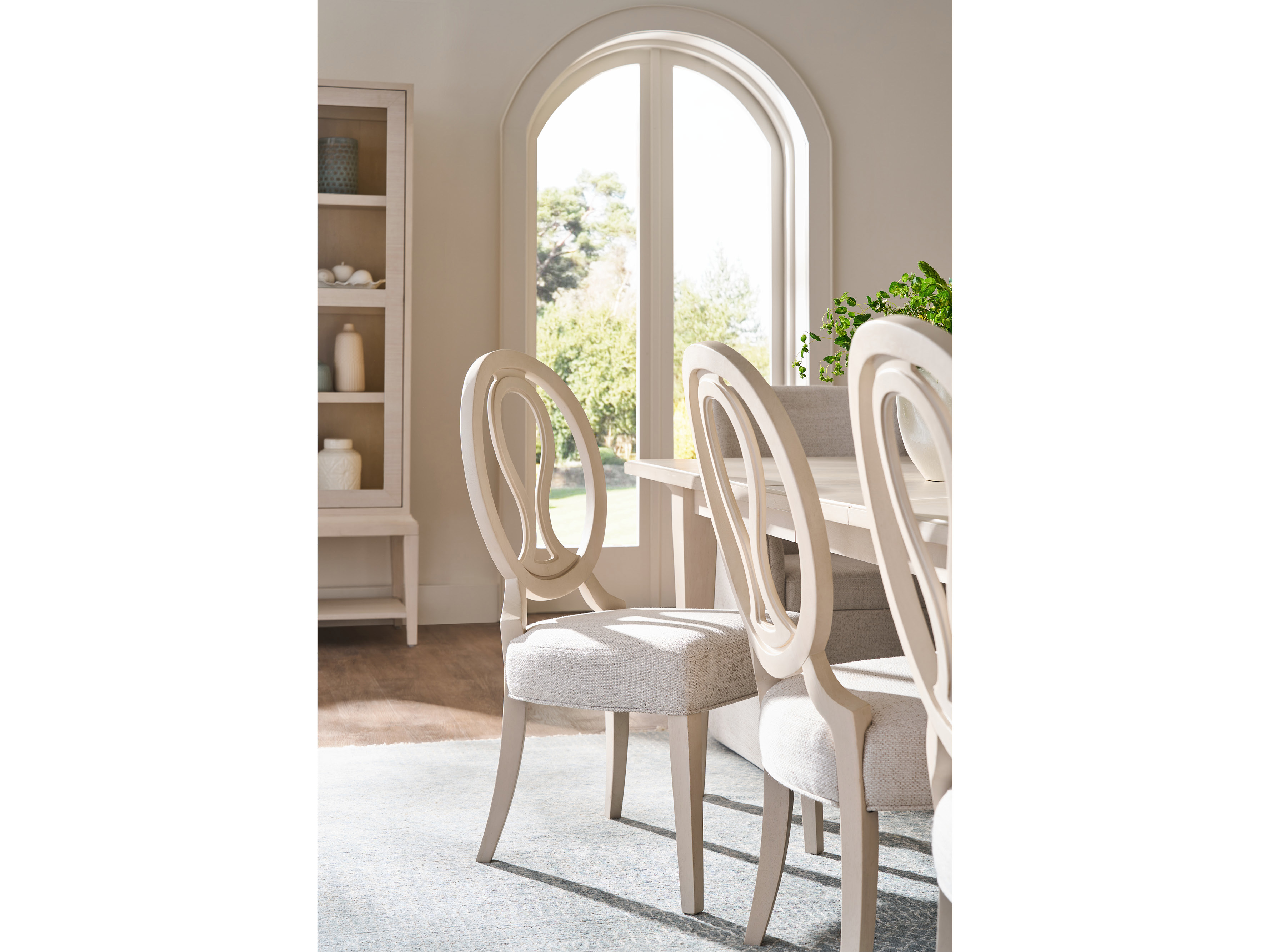 Willow Oval Side Chair Room Scene
