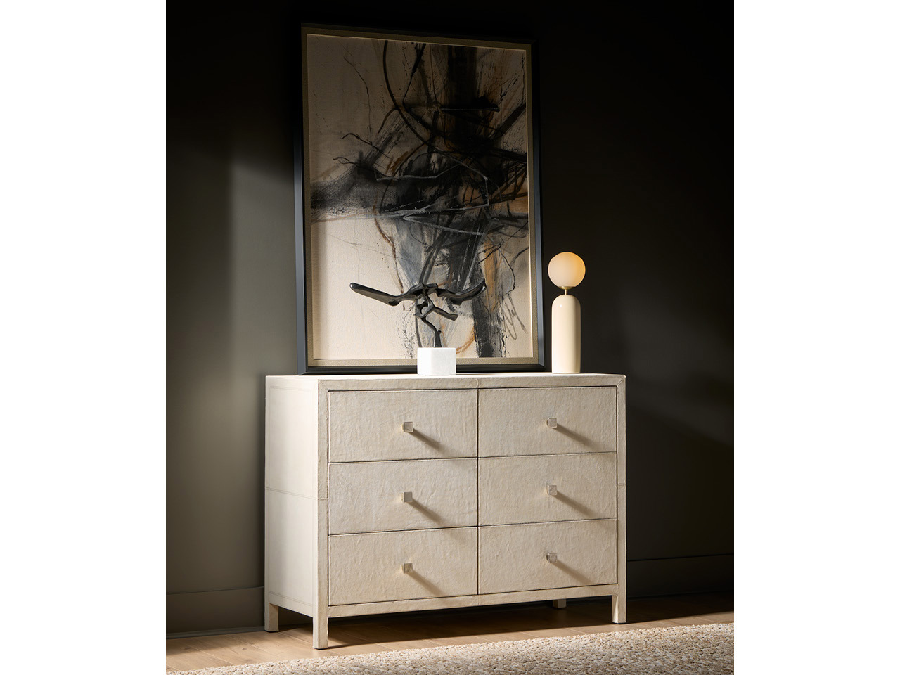 Lira Dresser Room Scene