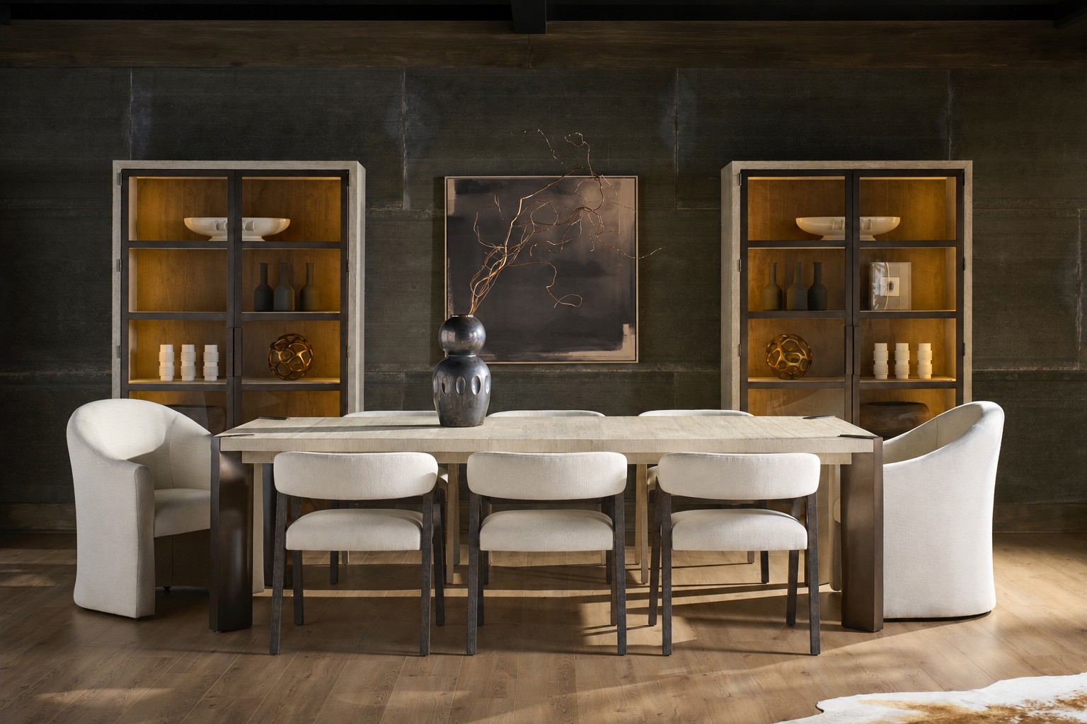 Veil Dining Chair Room Scene