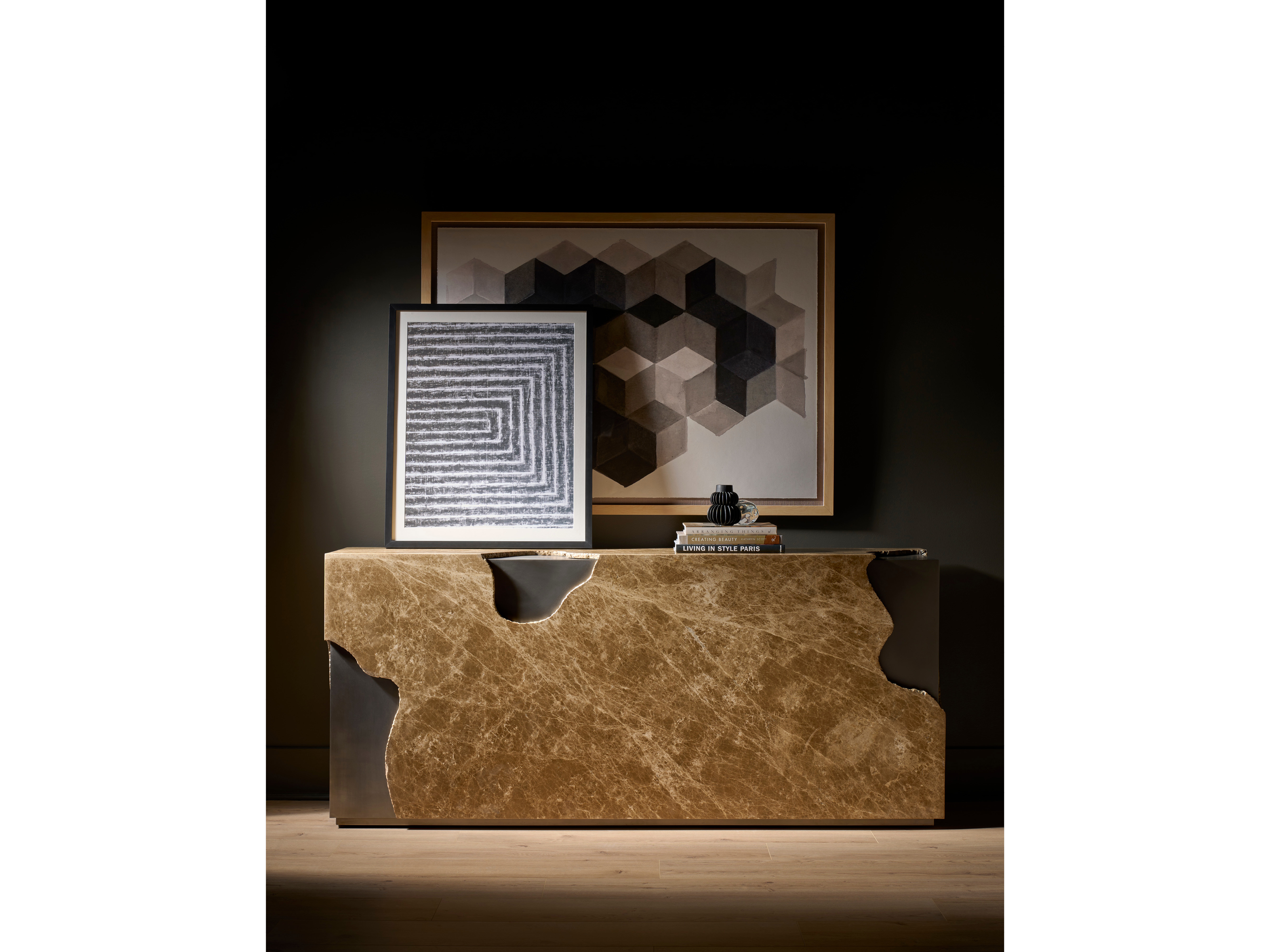 Mirage Console Table Room Scene