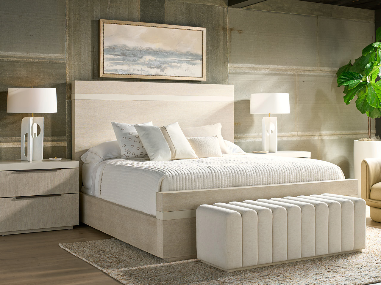 Quartz Bed King Room Scene