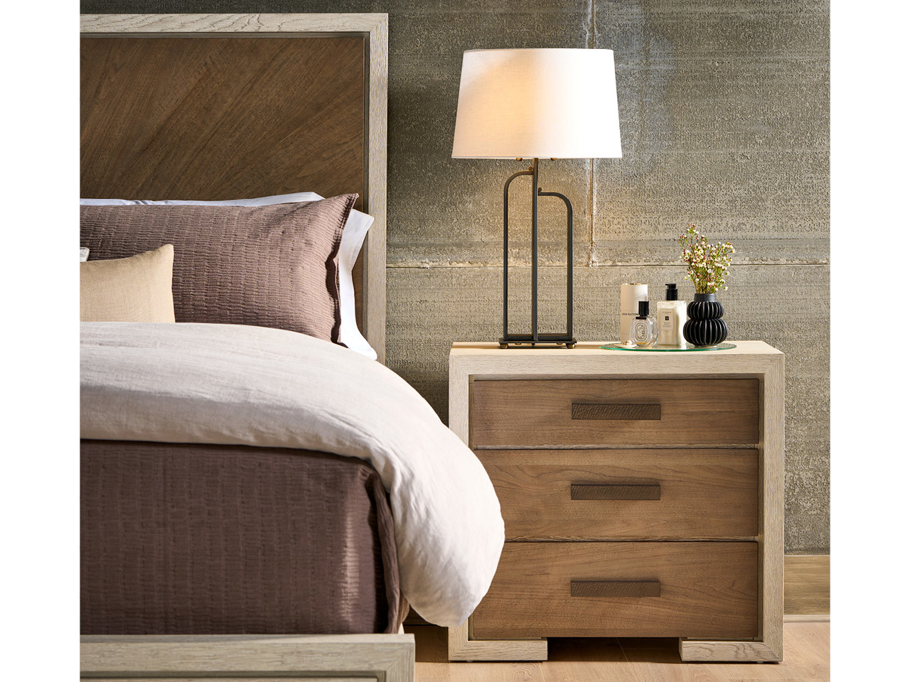 Mist Nightstand Room Scene