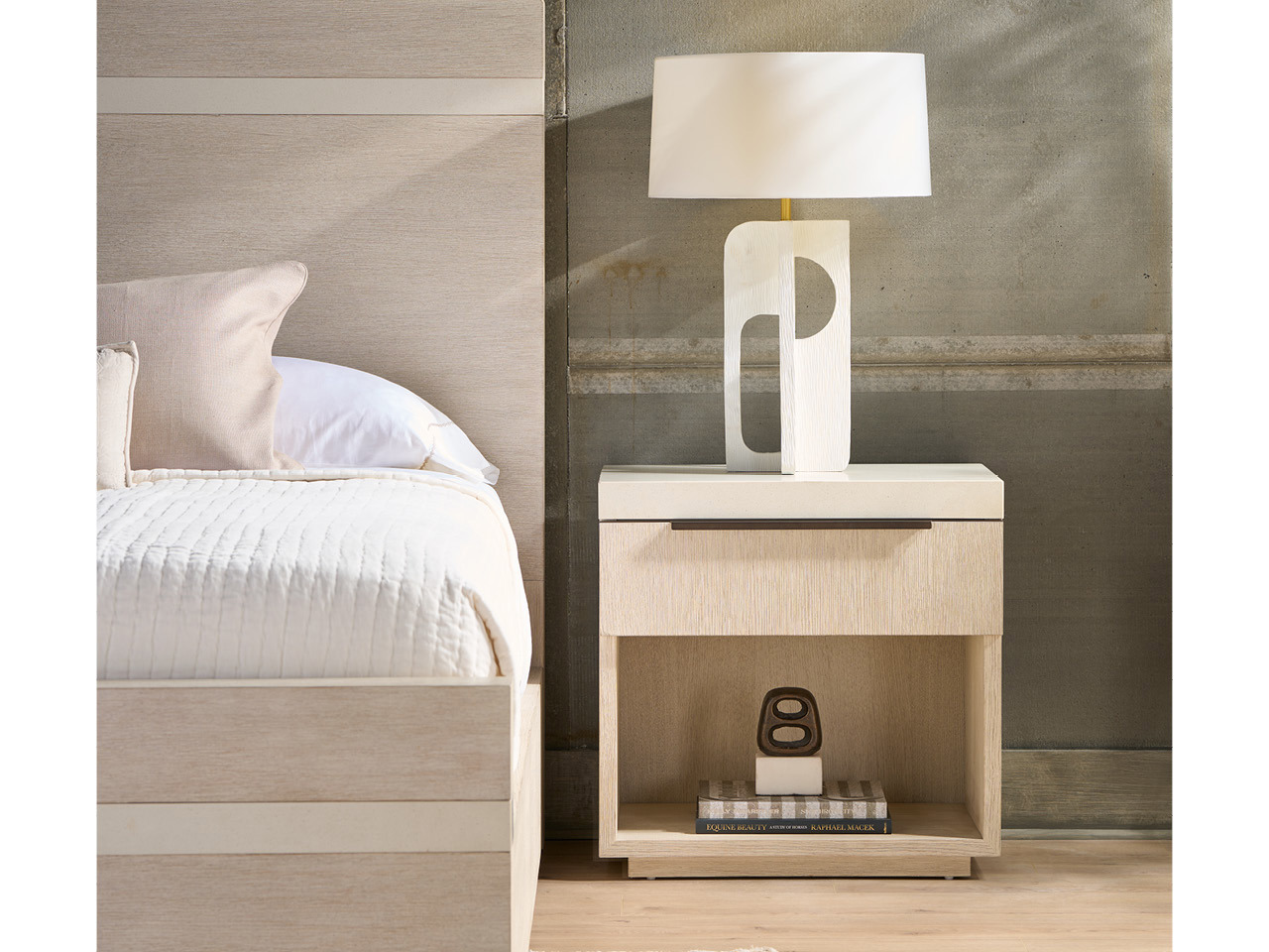 Quartz Nightstand Room Scene