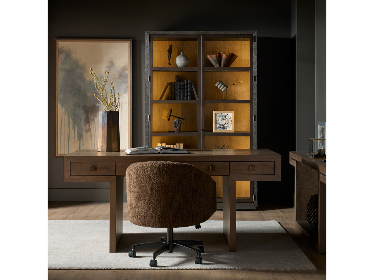 Haze Writing Desk Room Scene