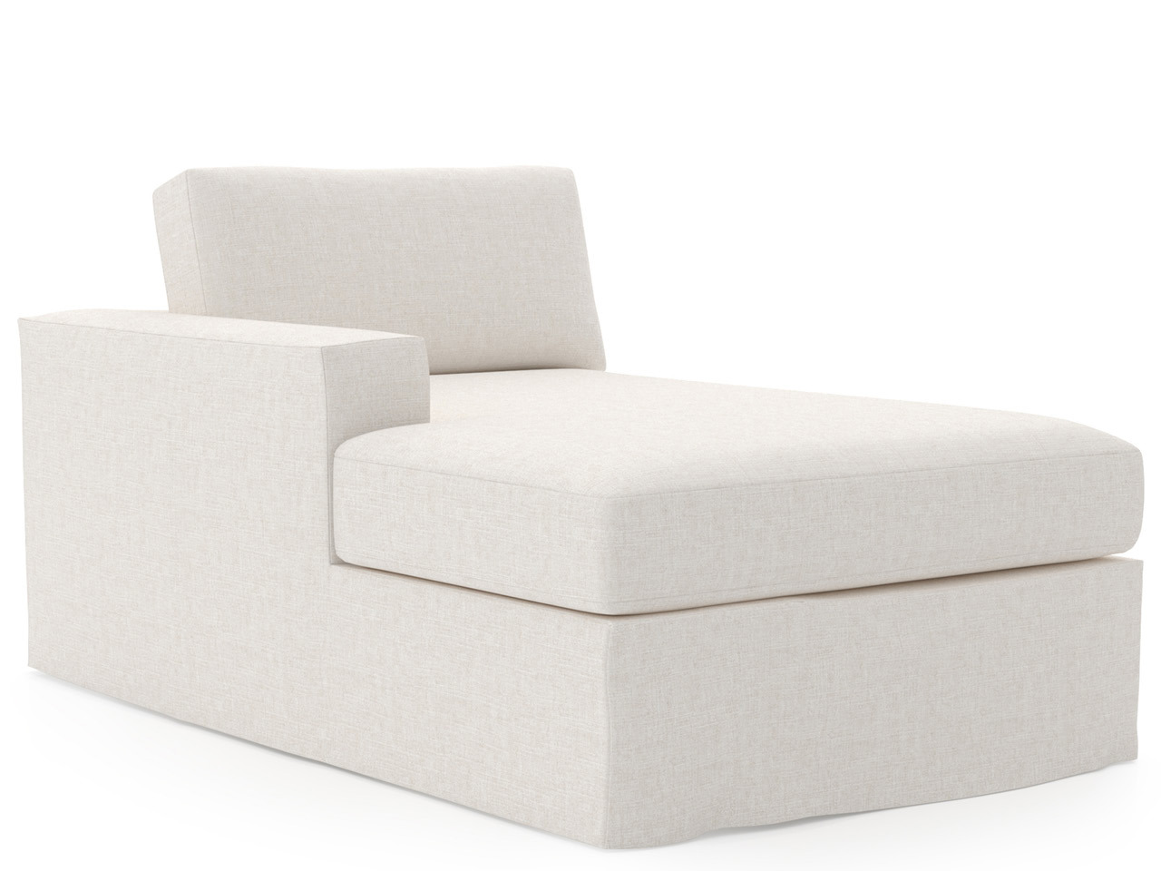 Maxx Slipcover Chaise LAF - Special Order Room Scene