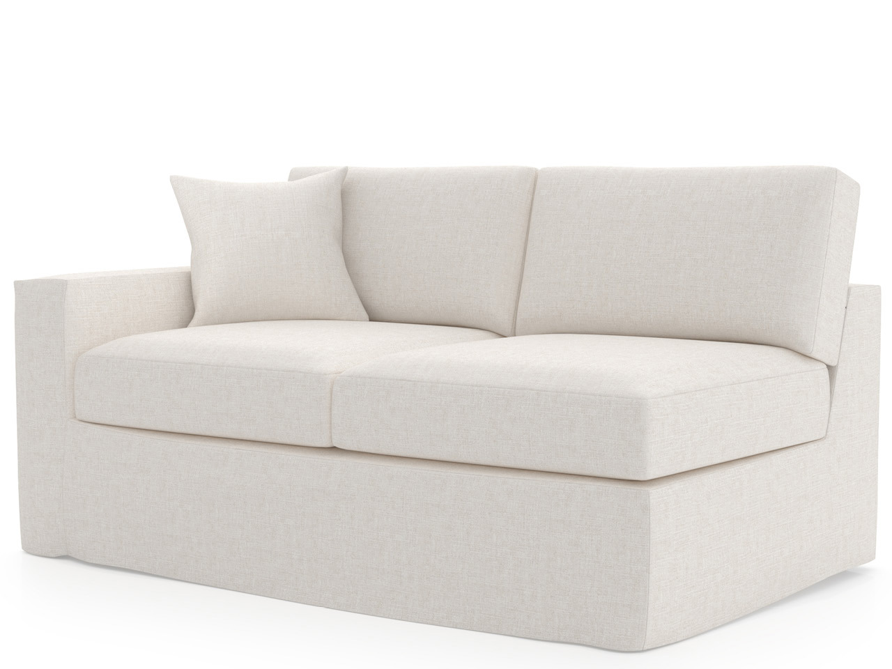 Maxx Slipcover Loveseat LAF - Special Order Room Scene