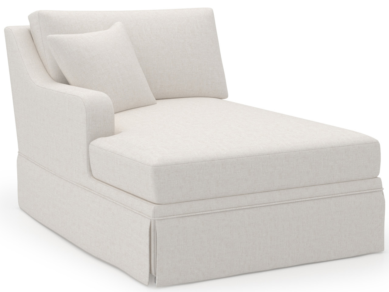 Filmore Skirted Chaise LAF- Special Order Room Scene