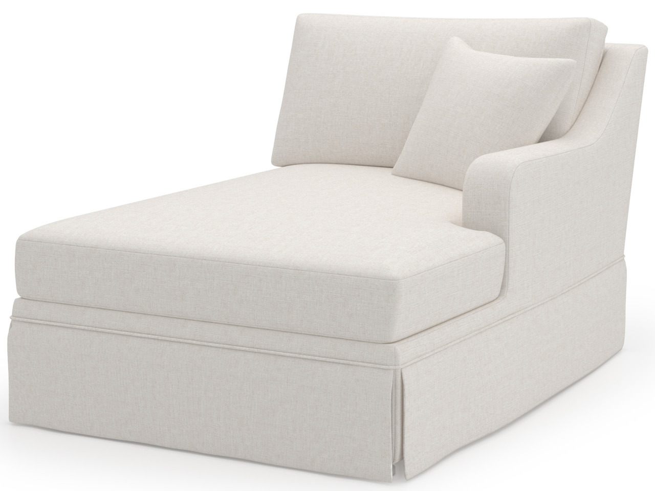 Filmore Skirted Chaise RAF - Special Order Room Scene