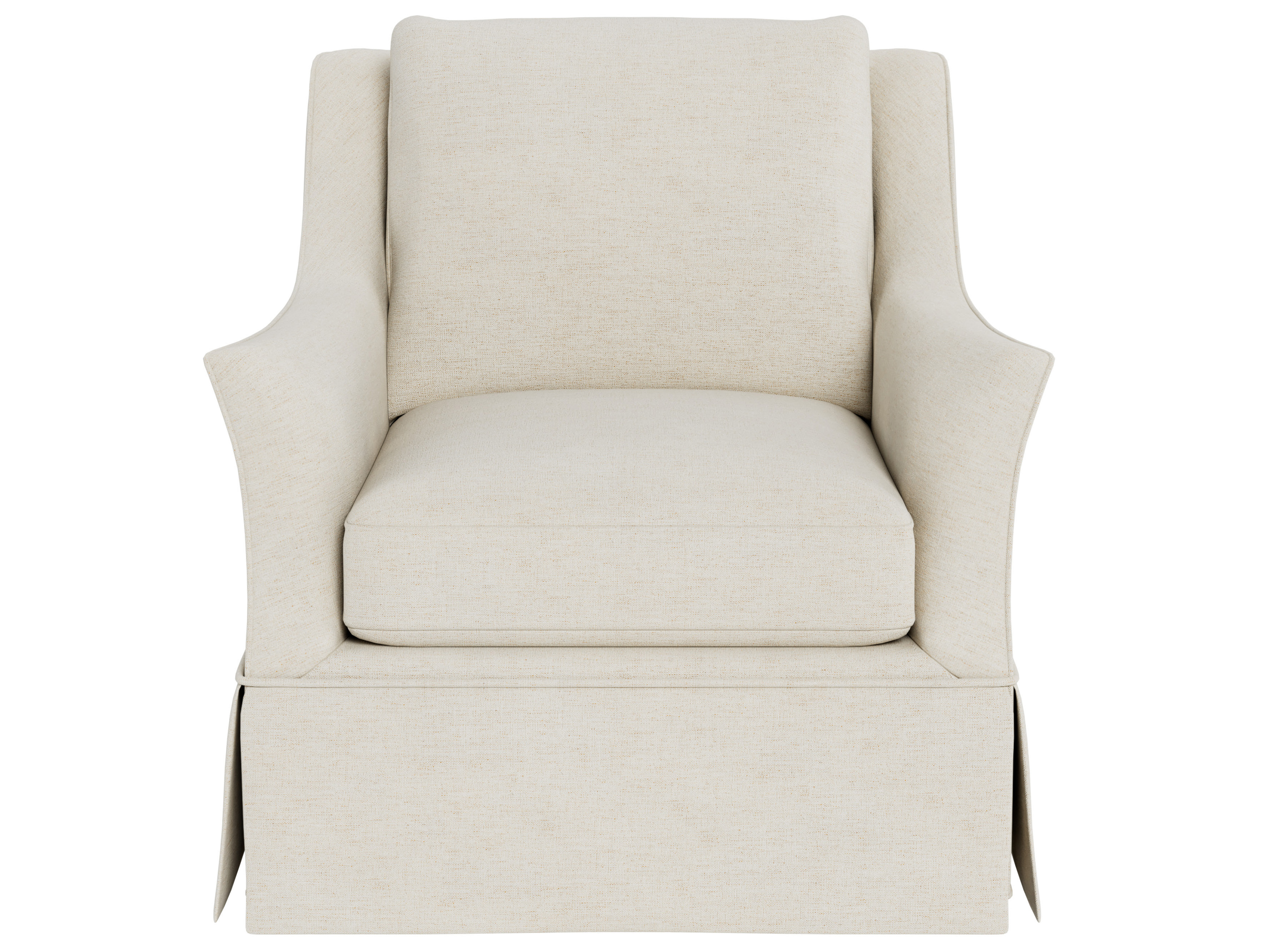 Henri Skirted Swivel Chair - Special Order Room Scene
