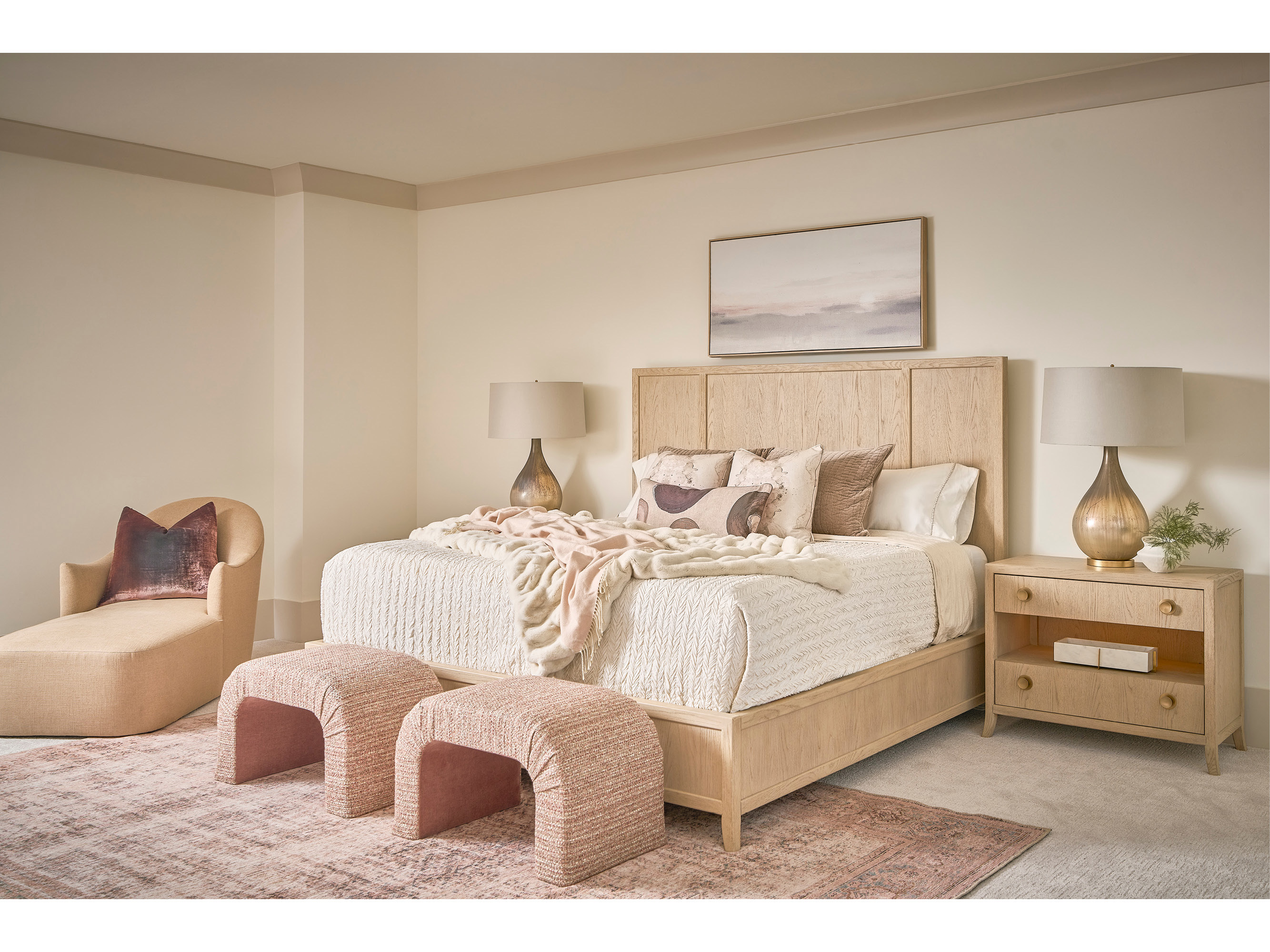 Velora Panel Bed King Room Scene