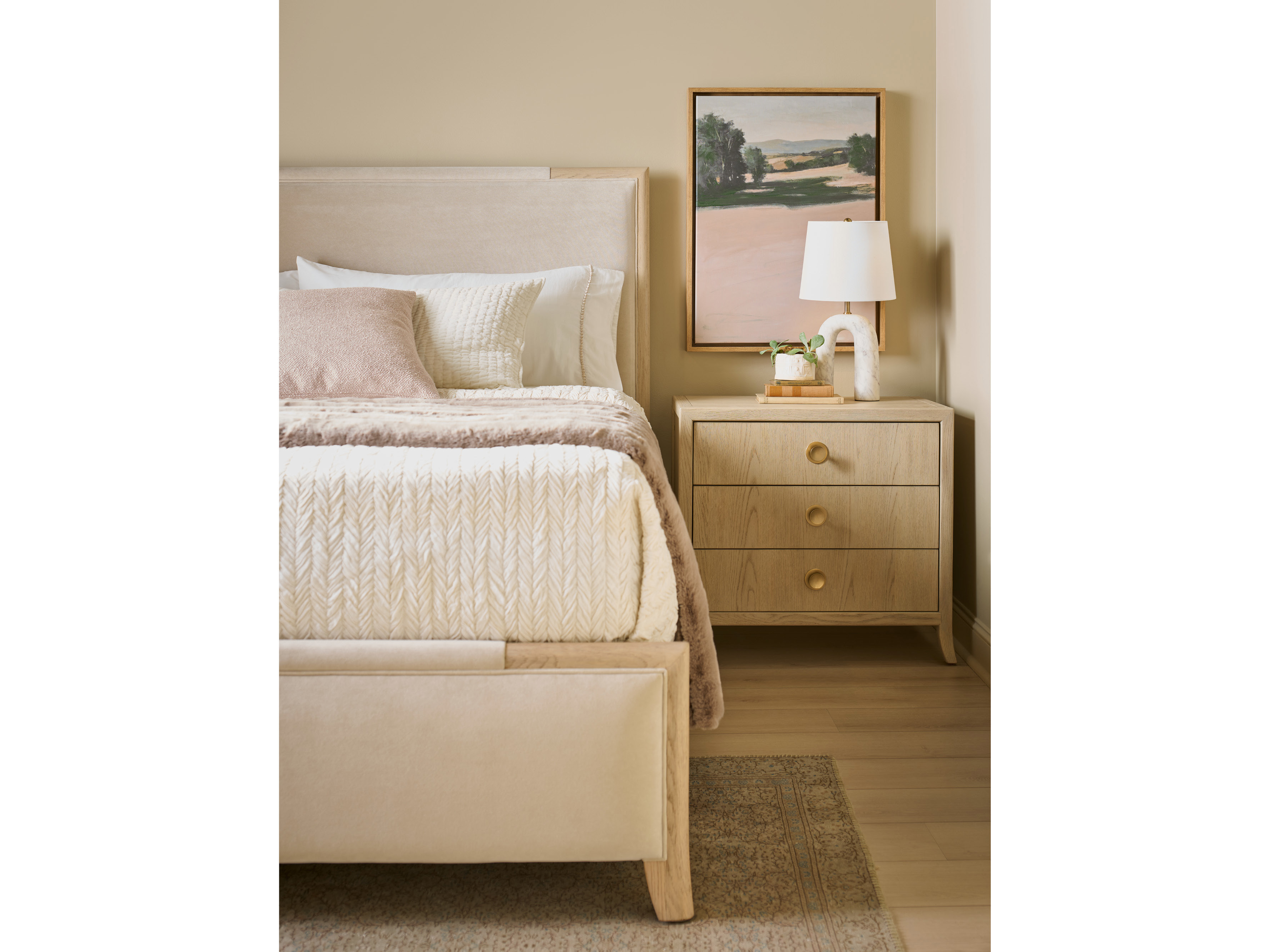 Velora Nightstand Room Scene