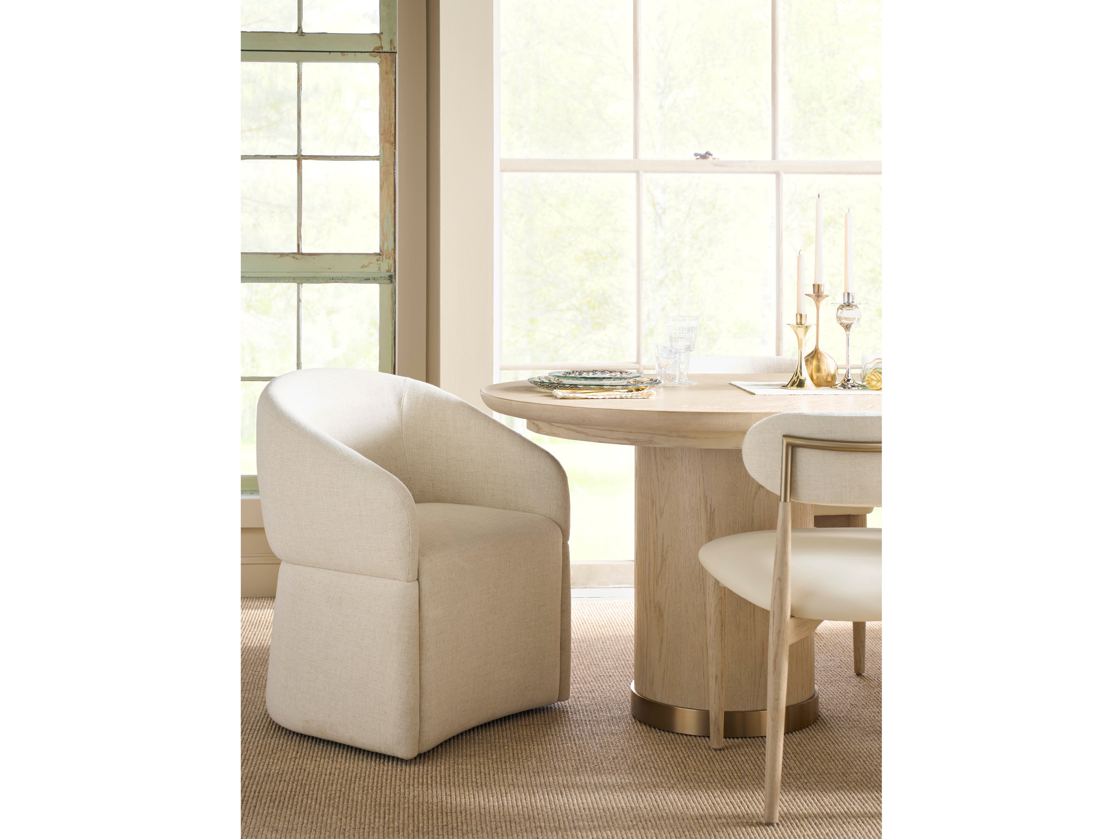 Upholstered Arm Chair Room Scene