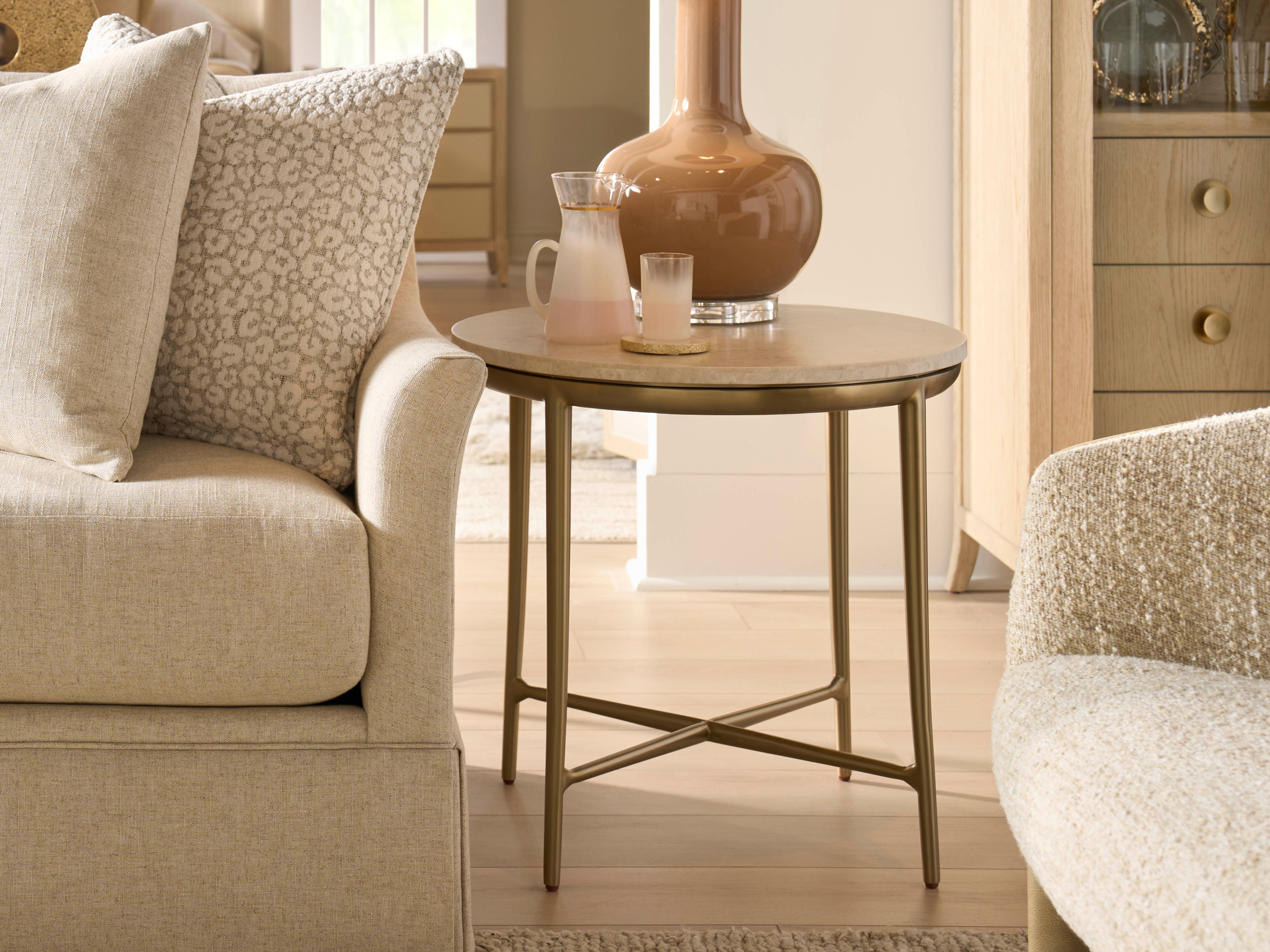 Amalfi End Table Room Scene