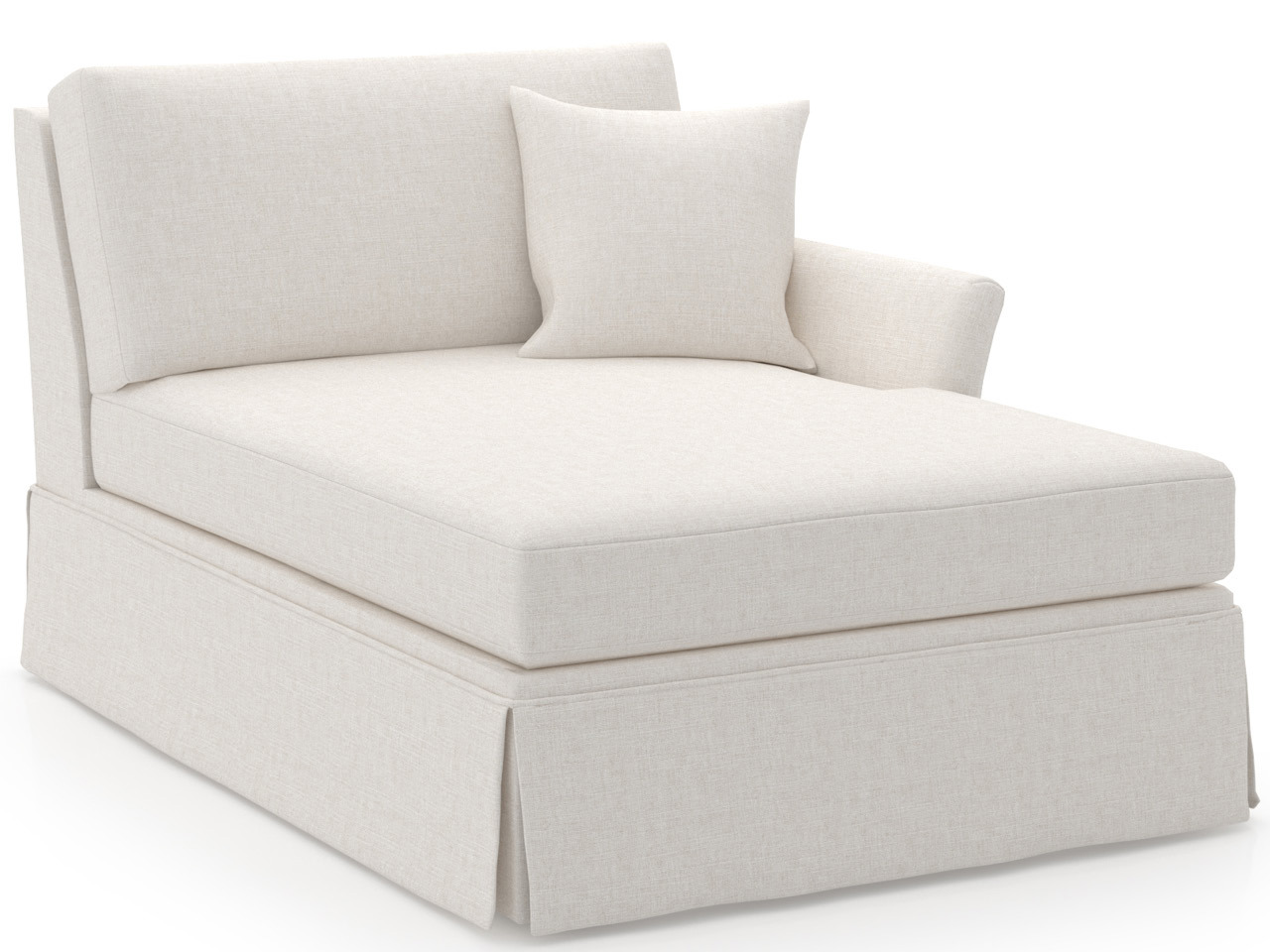 Madison Skirted Chaise RAF - Special Order Room Scene