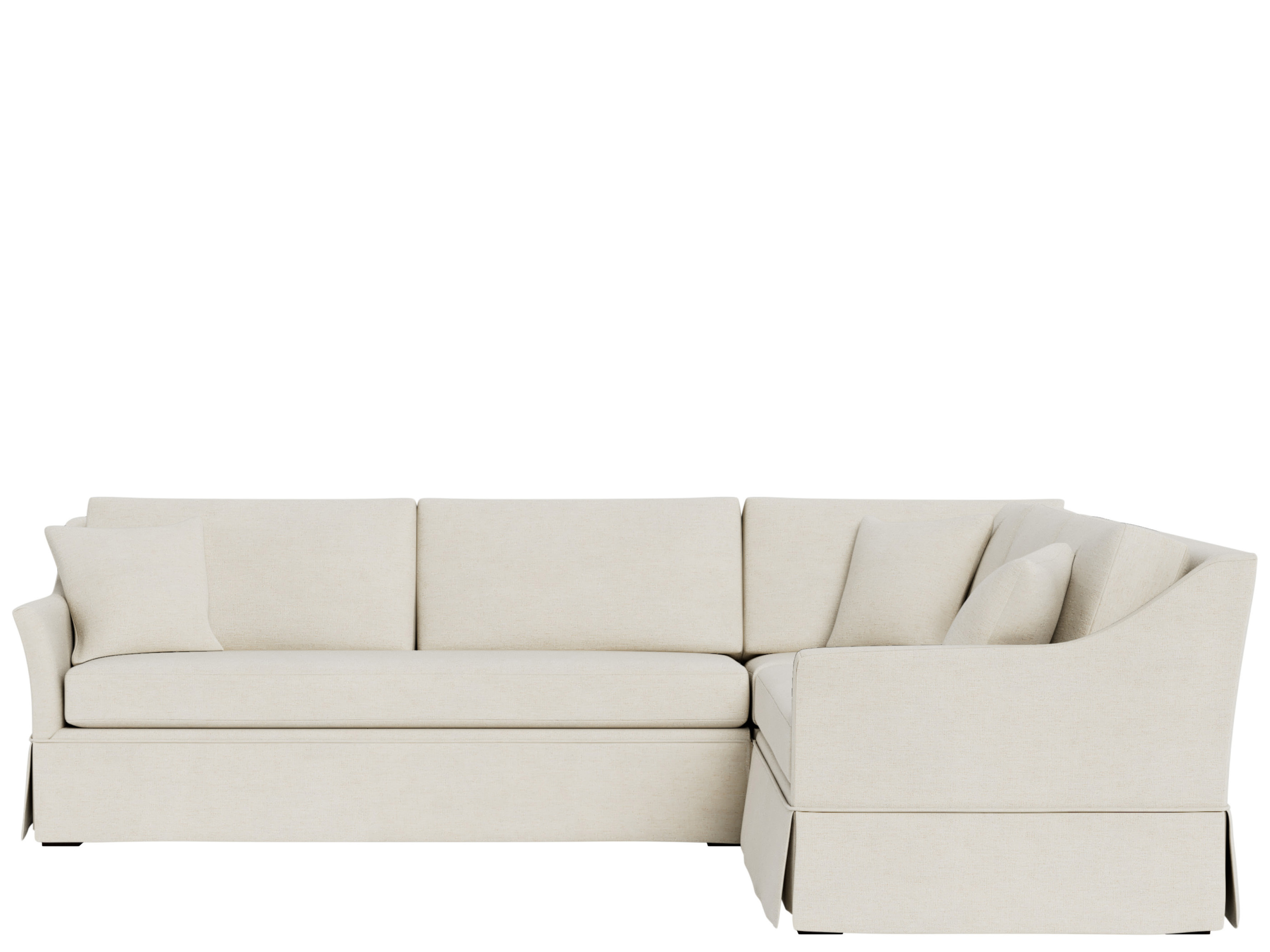 Madison Skirted Sectional - Special Order Room Scene