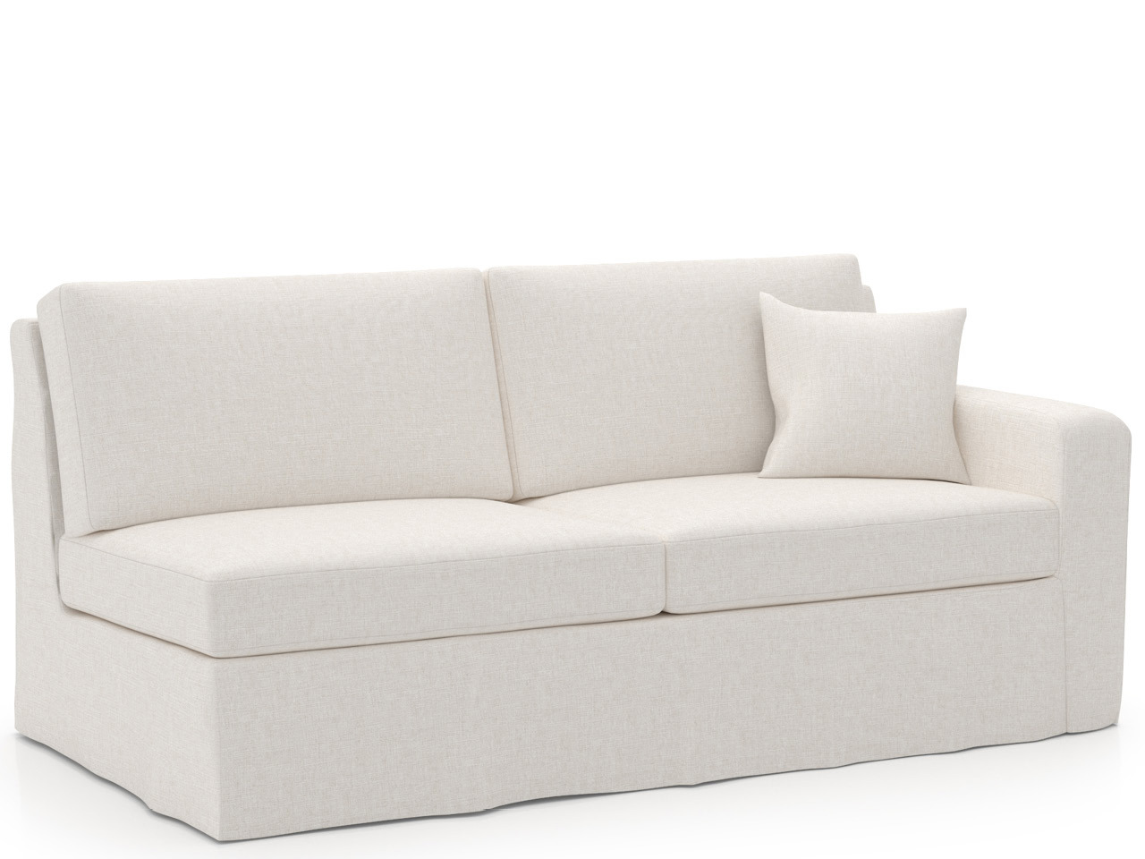 Ryman Slipcover Loveseat RAF - Special Order Room Scene