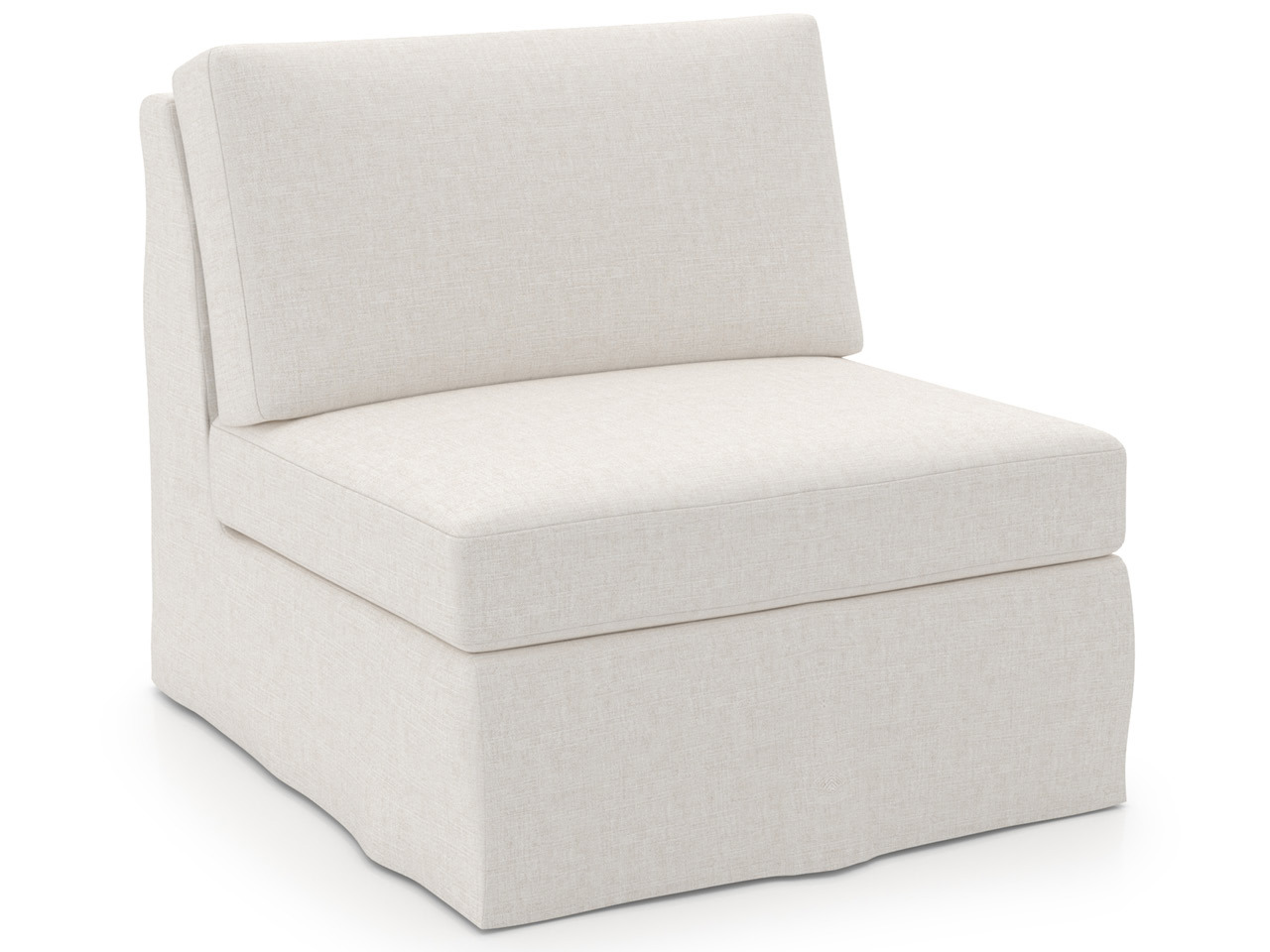 Ryman Slipcover Armless Chair - Special Order Room Scene