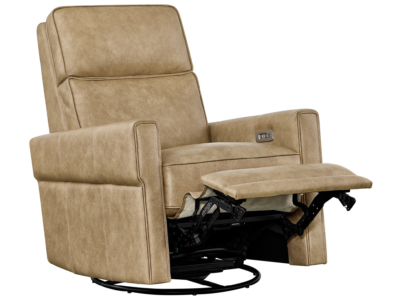 Jaxon Swivel Glide Recliner Room Scene