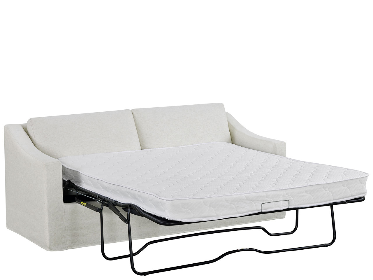 Augustine Slipcover Sleeper Sofa Room Scene