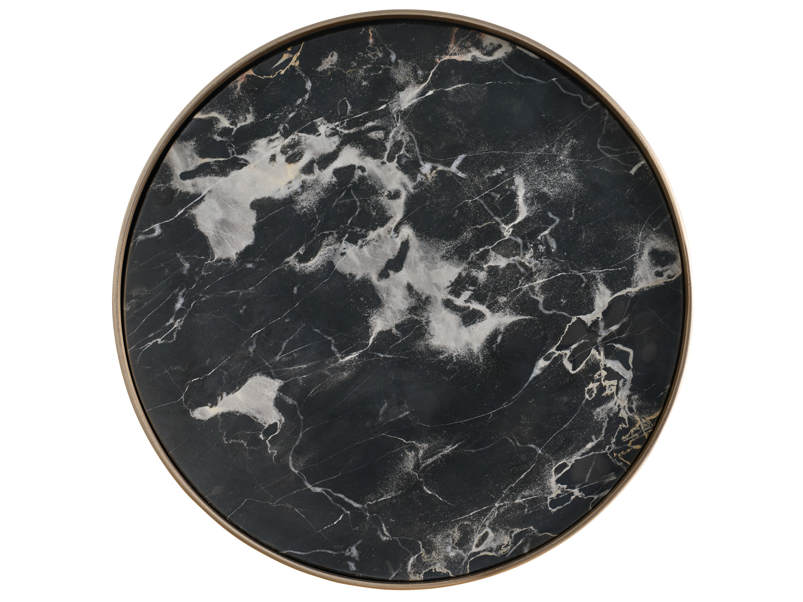 Golden Portoro Marble Table Room Scene