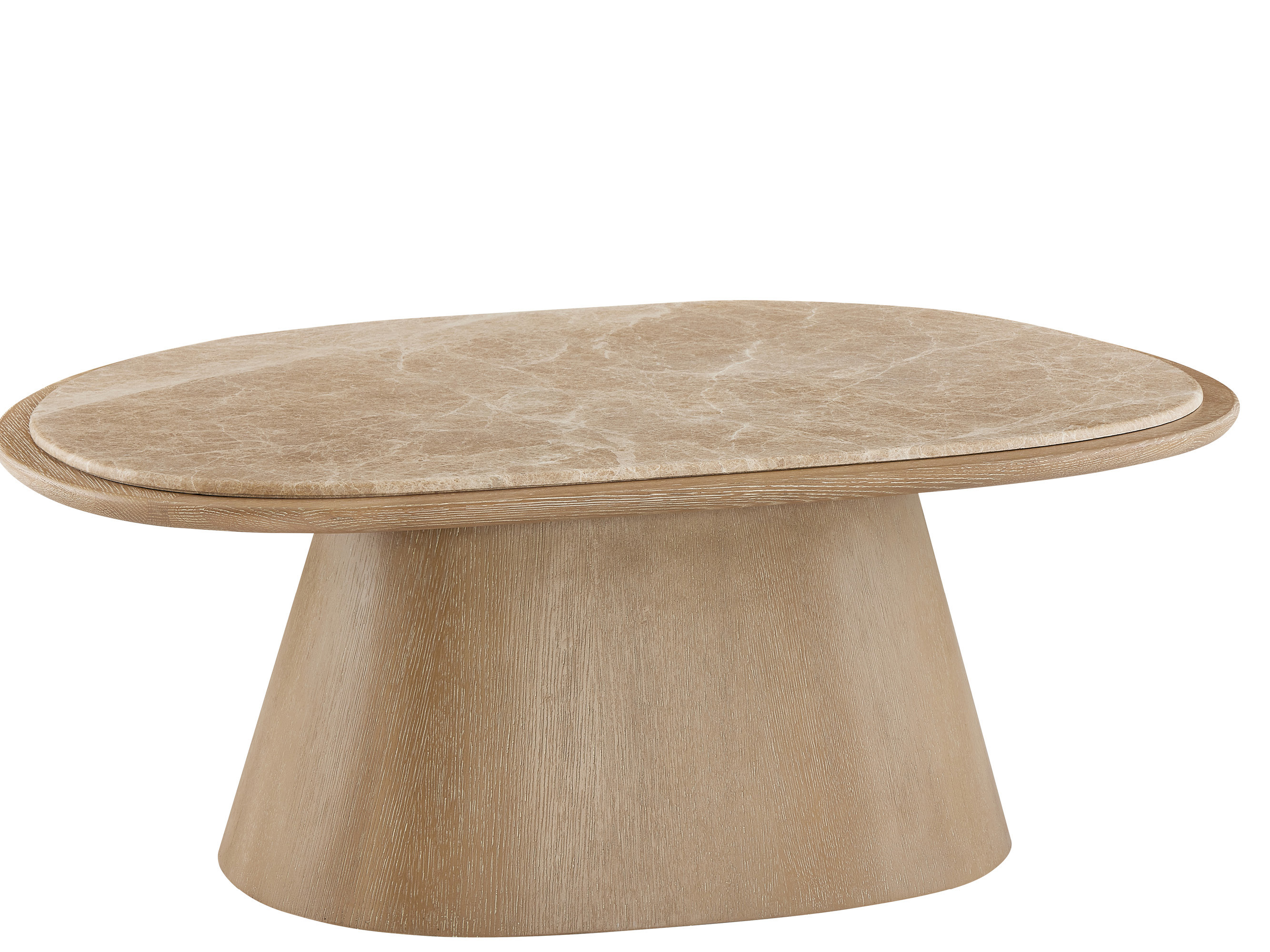 Large Light Emperador Table Room Scene